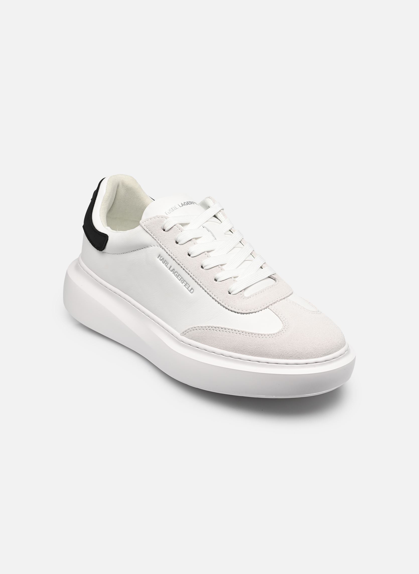 Baskets basses KORE Wing Tip Relief homme blanc Karl Lagerfeld Baskets basses KORE Wing Tip Relief homme blanc White Lthr