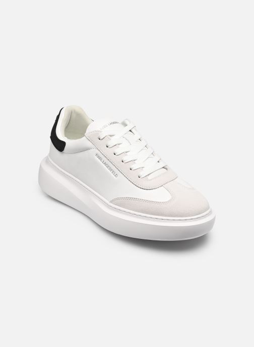 Karl Lagerfeld Lage sneakers KORE Wing Tip Relief heren wit