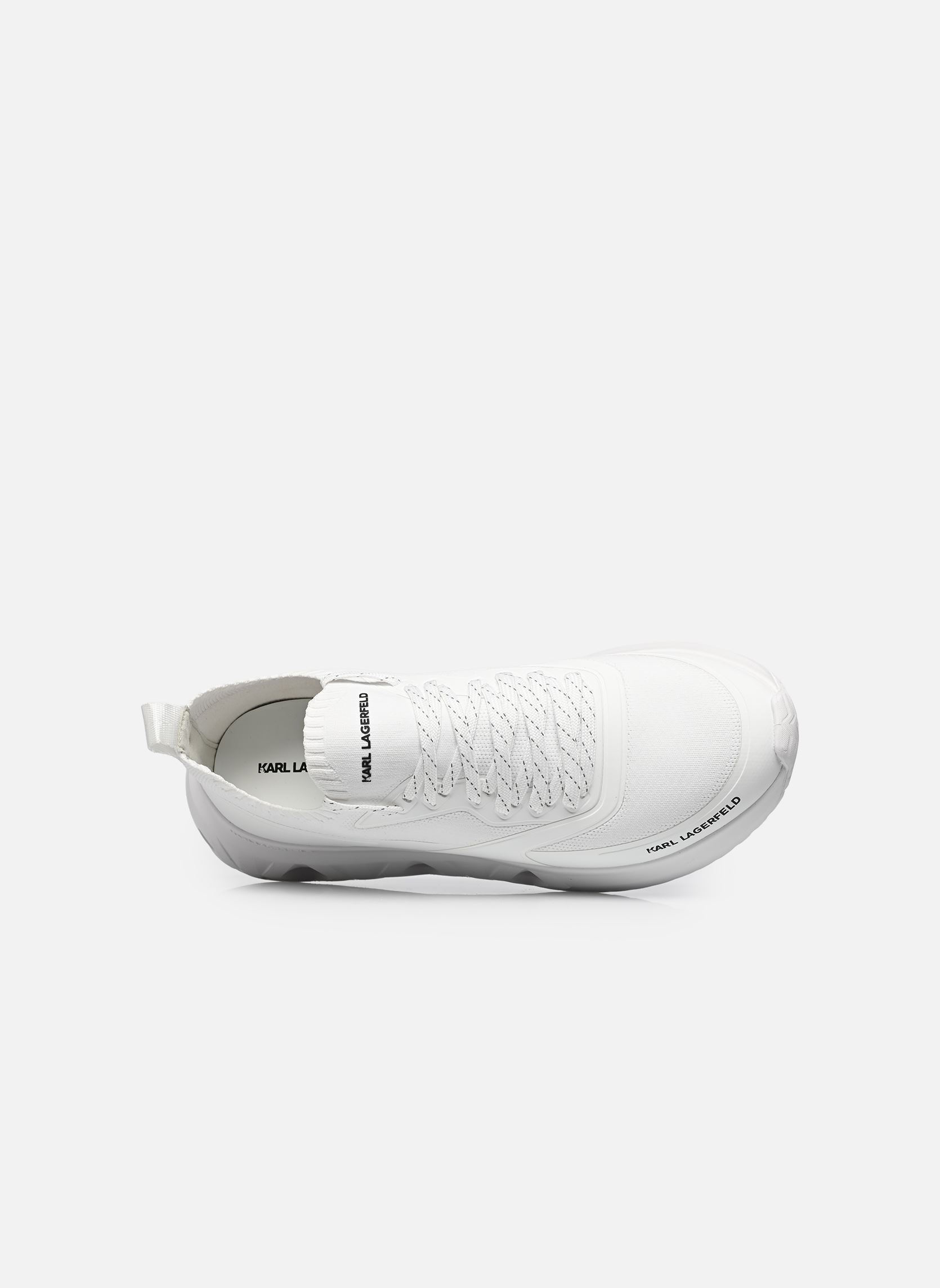 Lage sneakers K/KITE RUN Knit Sock Lo heren wit Karl Lagerfeld Lage sneakers K/KITE RUN Knit Sock Lo heren wit White Knit Textile