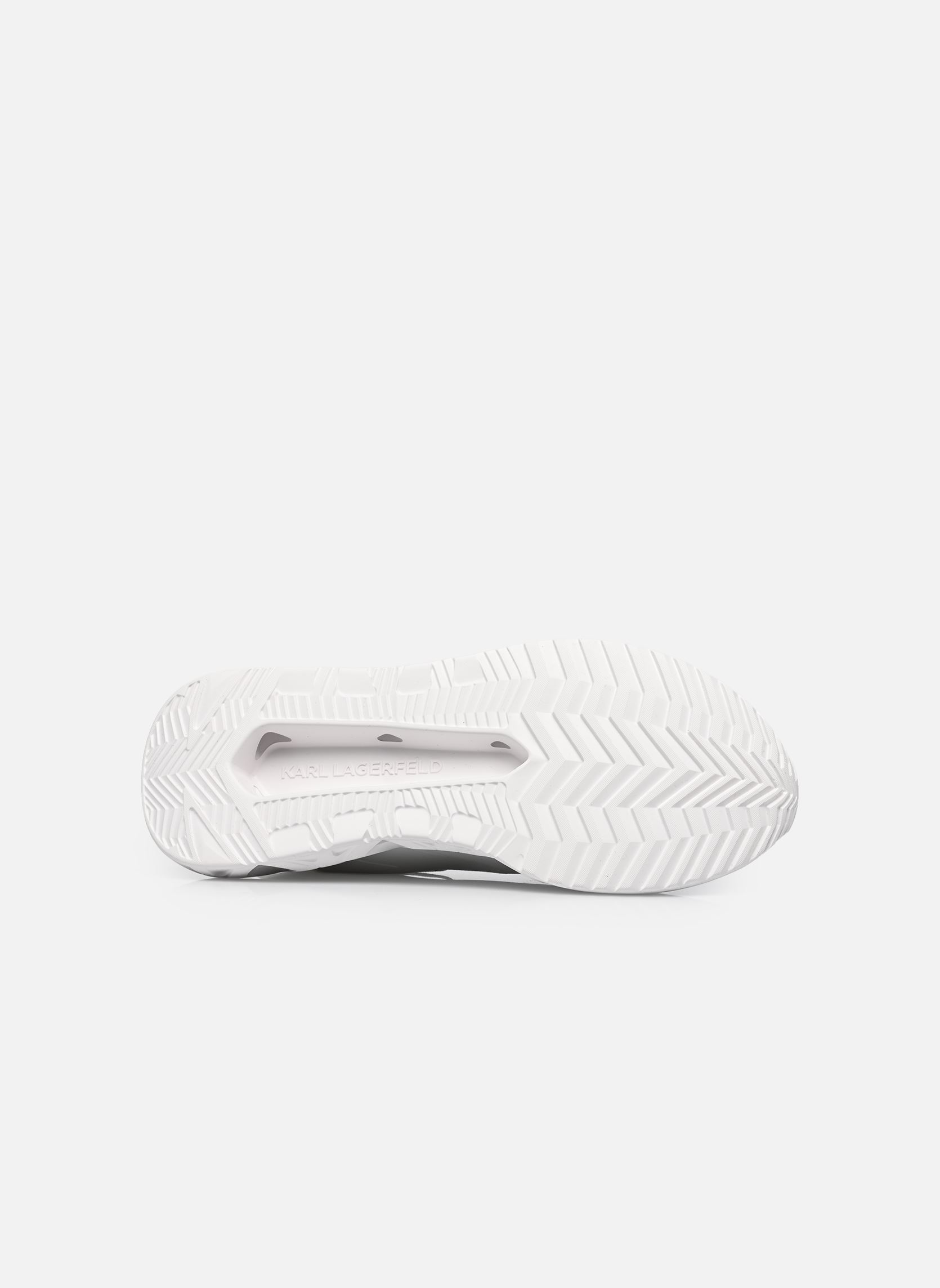 Lage sneakers K/KITE RUN Knit Sock Lo heren wit Karl Lagerfeld Lage sneakers K/KITE RUN Knit Sock Lo heren wit White Knit Textile