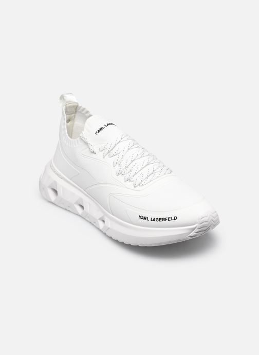 Karl Lagerfeld Lage sneakers K/KITE RUN Knit Sock Lo heren wit