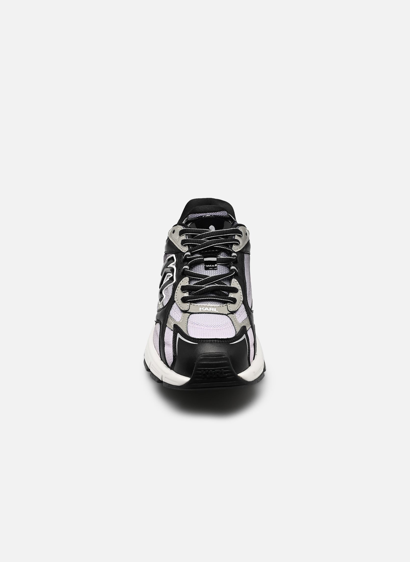 Baskets basses ORION Sidetrim Overlay Lo homme noir Karl Lagerfeld Baskets basses ORION Sidetrim Overlay Lo homme noir Black Lthr & Text w/Mid Grey