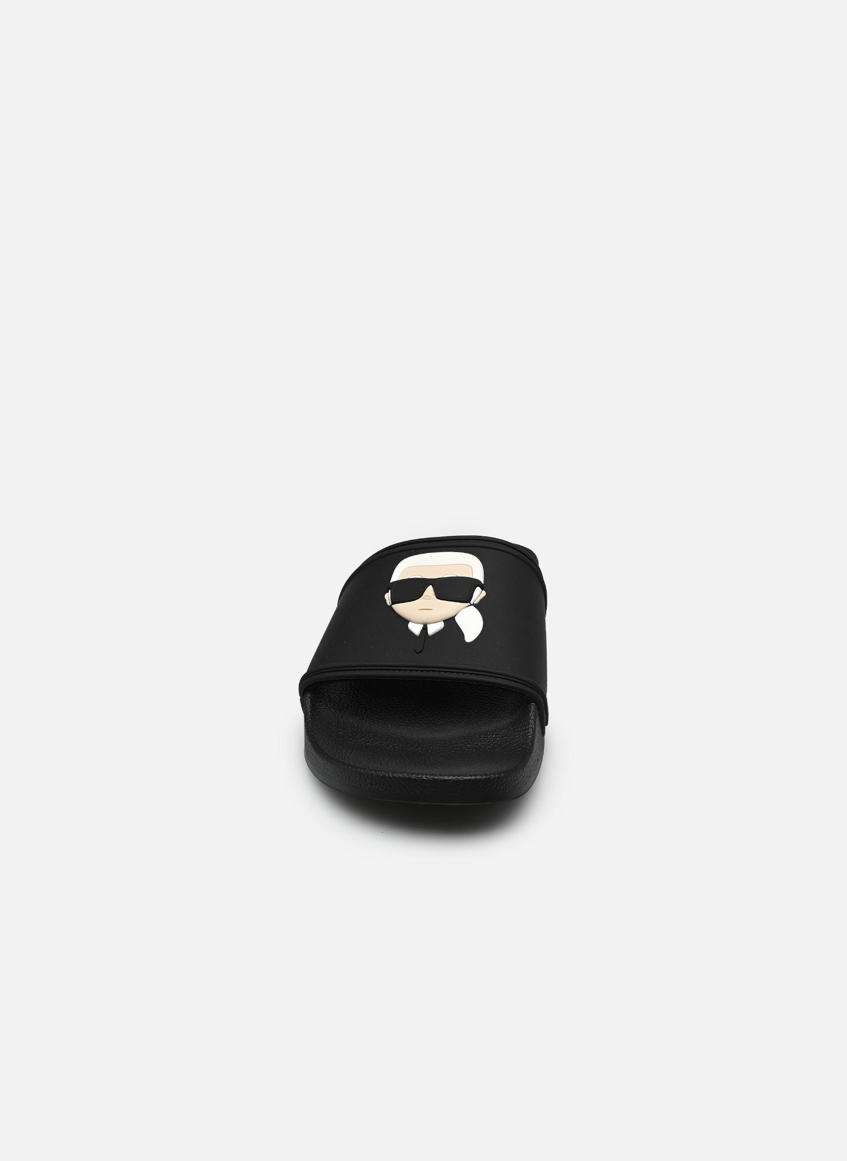 Badslippers KONDO II Karl NFT Slide heren zwart Karl Lagerfeld Badslippers KONDO II Karl NFT Slide heren zwart BLACK RUBBER