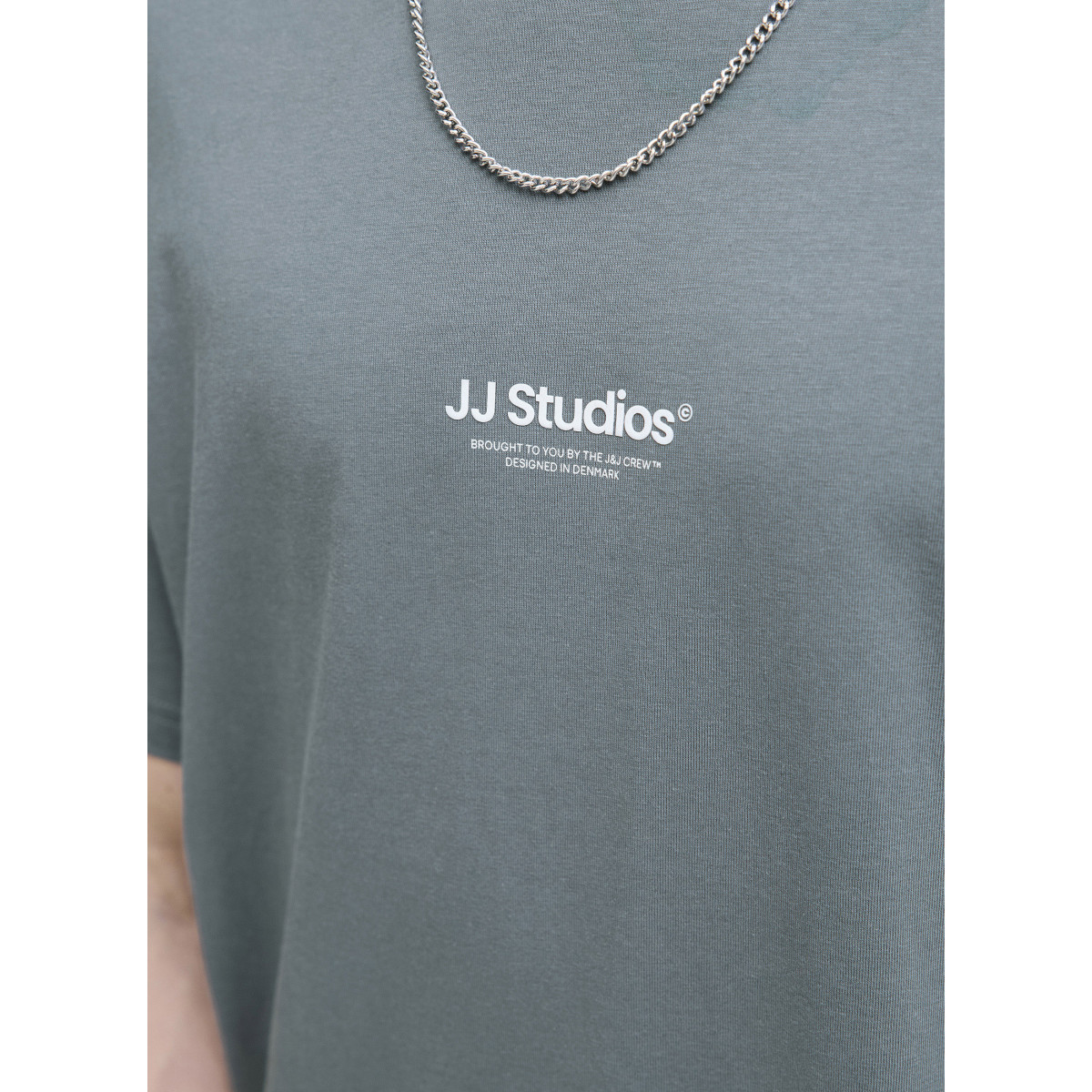 T-shirt Homme Jack & Jones – Bleu, Coton, Taille L – Imprimé Graphique – Occasion TBE