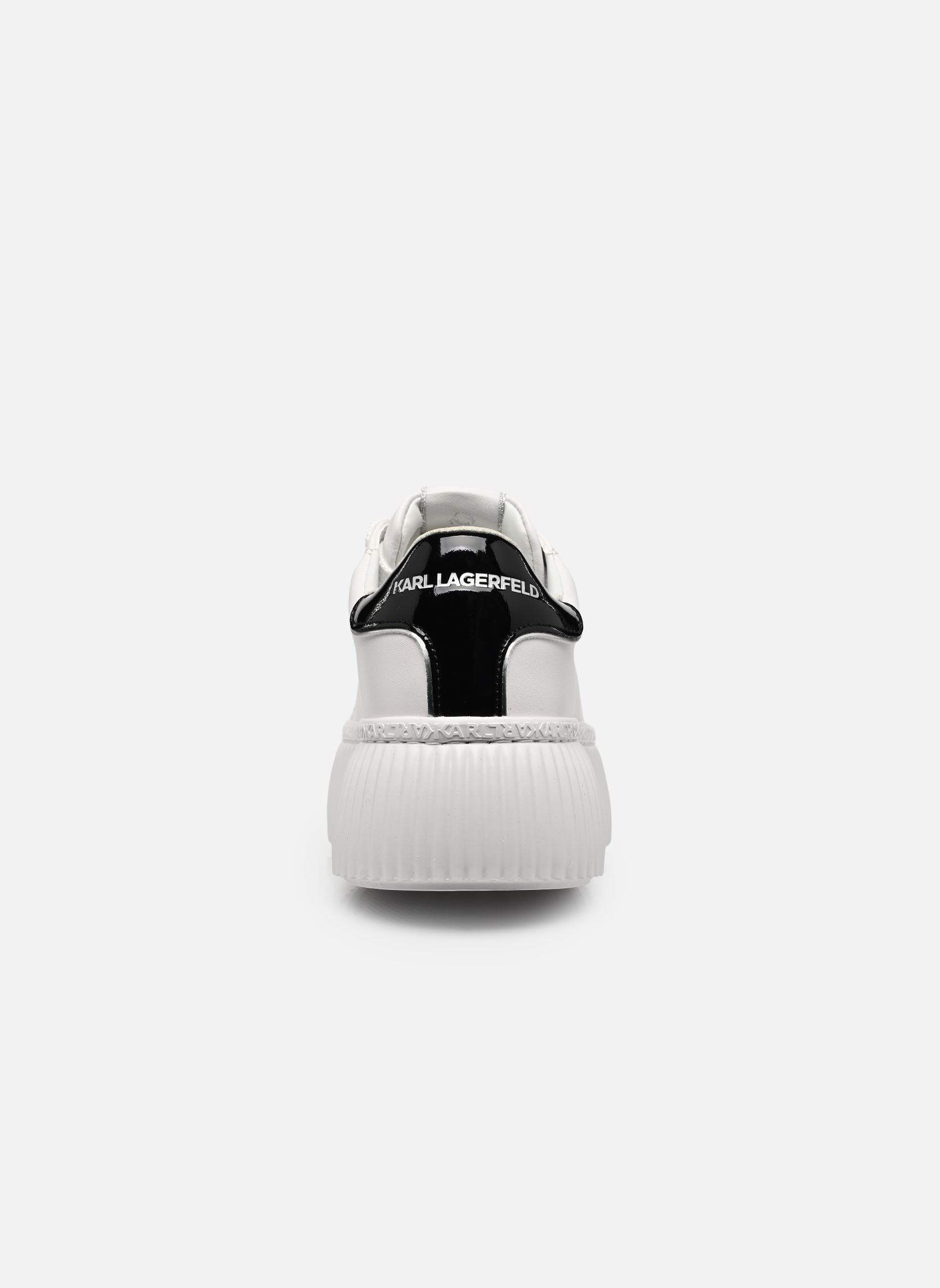 Plateau-Sneaker KREEPER LO Twin Lace Keeper damen weiß Karl Lagerfeld Plateau-Sneaker KREEPER LO Twin Lace Keeper damen weiß White Lthr