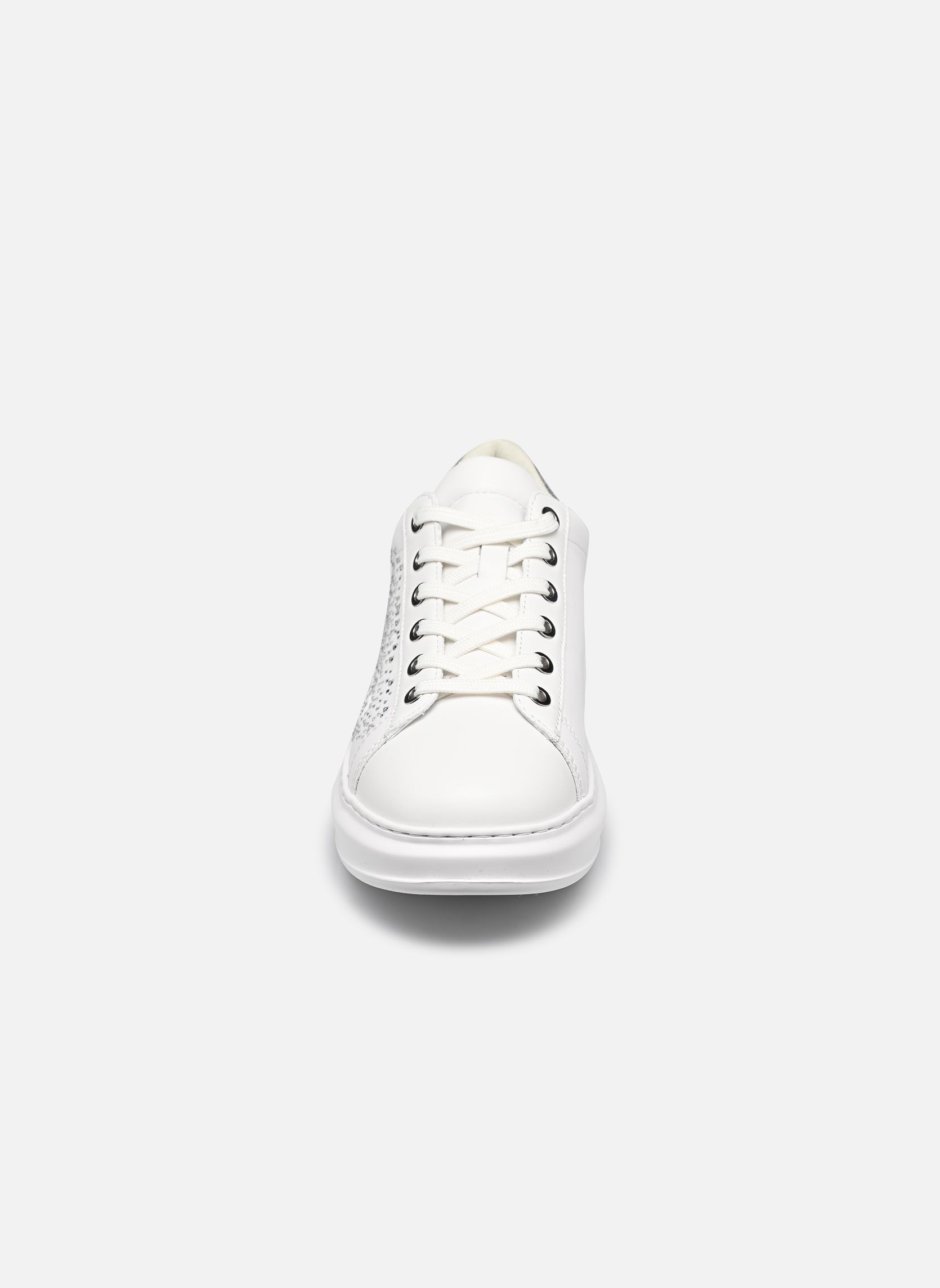 Baskets compensées KAPRI Konstellation Lo femme blanc Karl Lagerfeld Baskets compensées KAPRI Konstellation Lo femme blanc White Lthr W/Silver