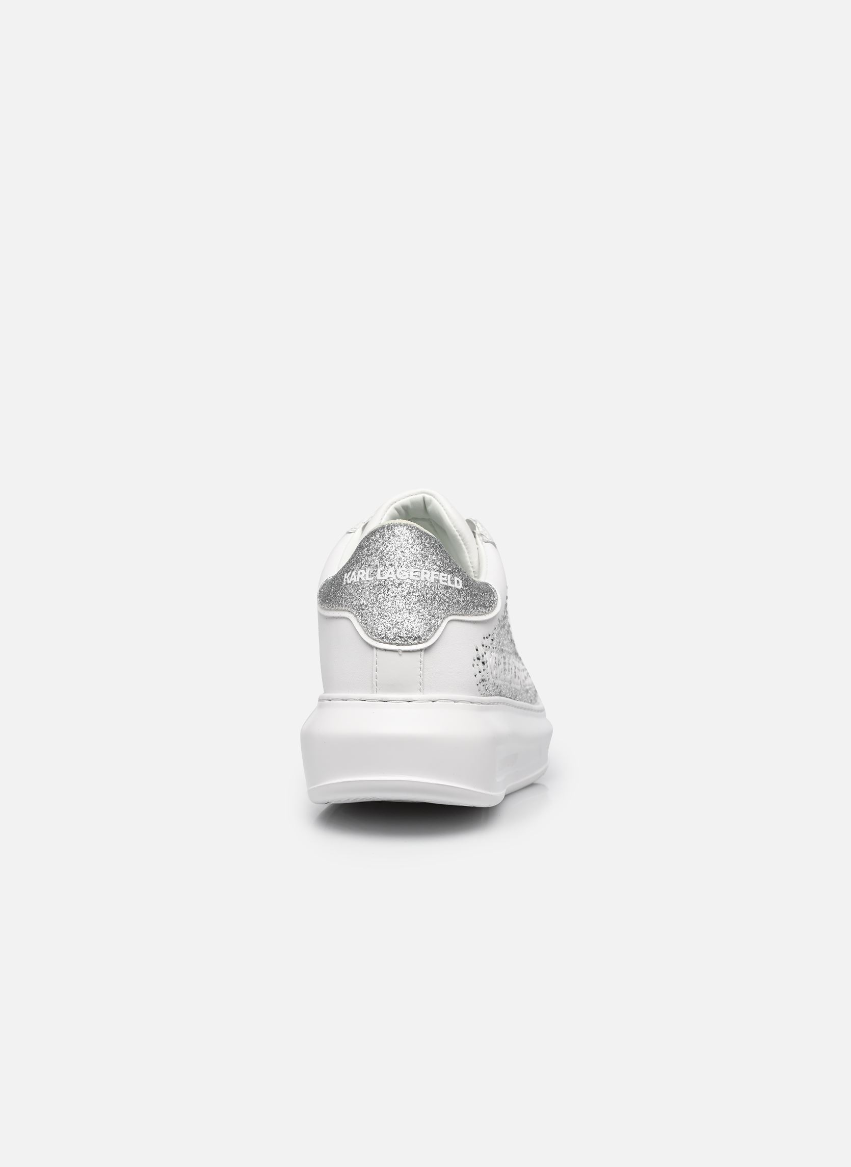 Baskets compensées KAPRI Konstellation Lo femme blanc Karl Lagerfeld Baskets compensées KAPRI Konstellation Lo femme blanc White Lthr W/Silver