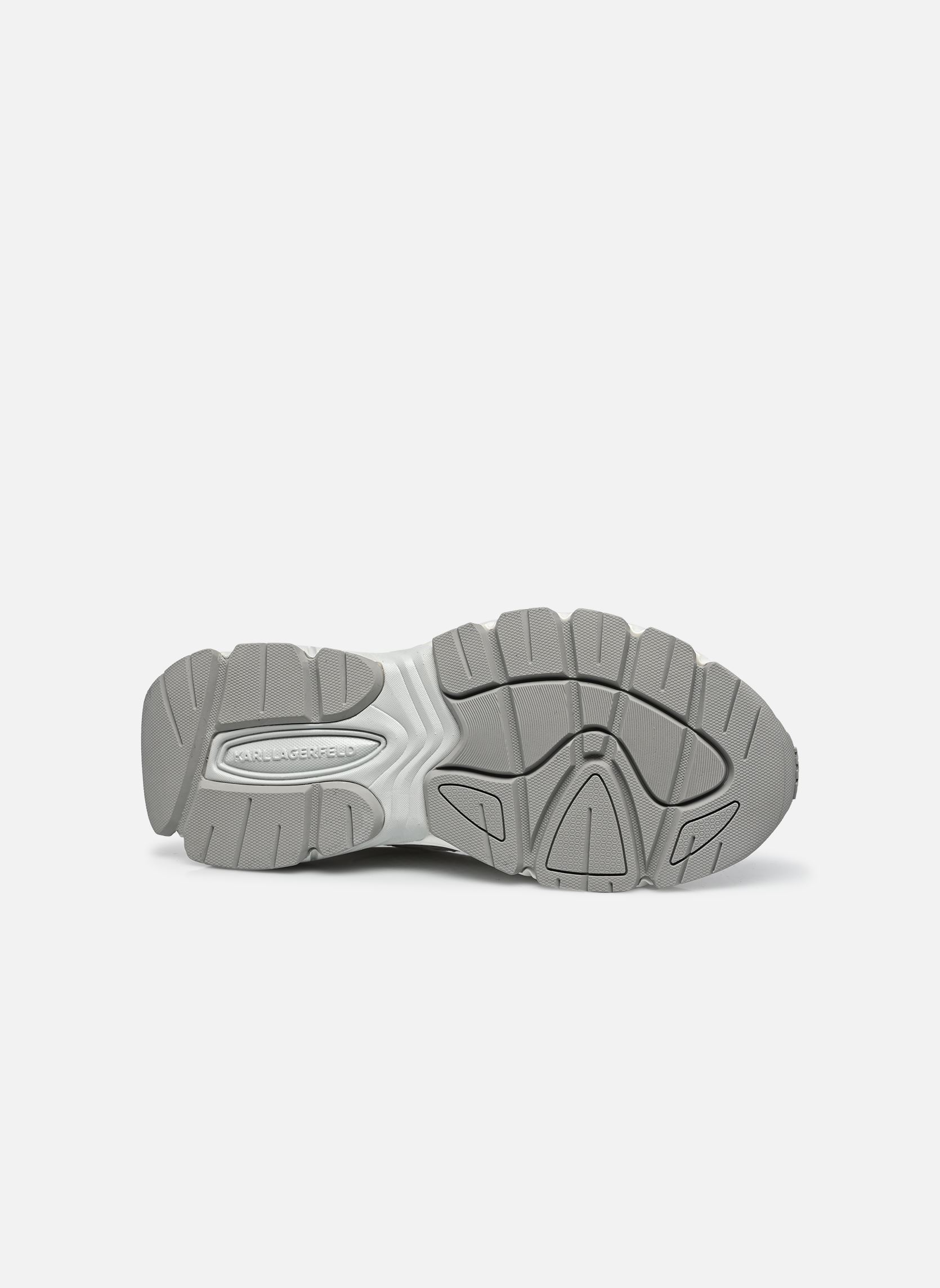 Lage sneakers ORION Sidetrim Underlay Lo dames wit Karl Lagerfeld Lage sneakers ORION Sidetrim Underlay Lo dames wit White Lthr & Textile w/Silver