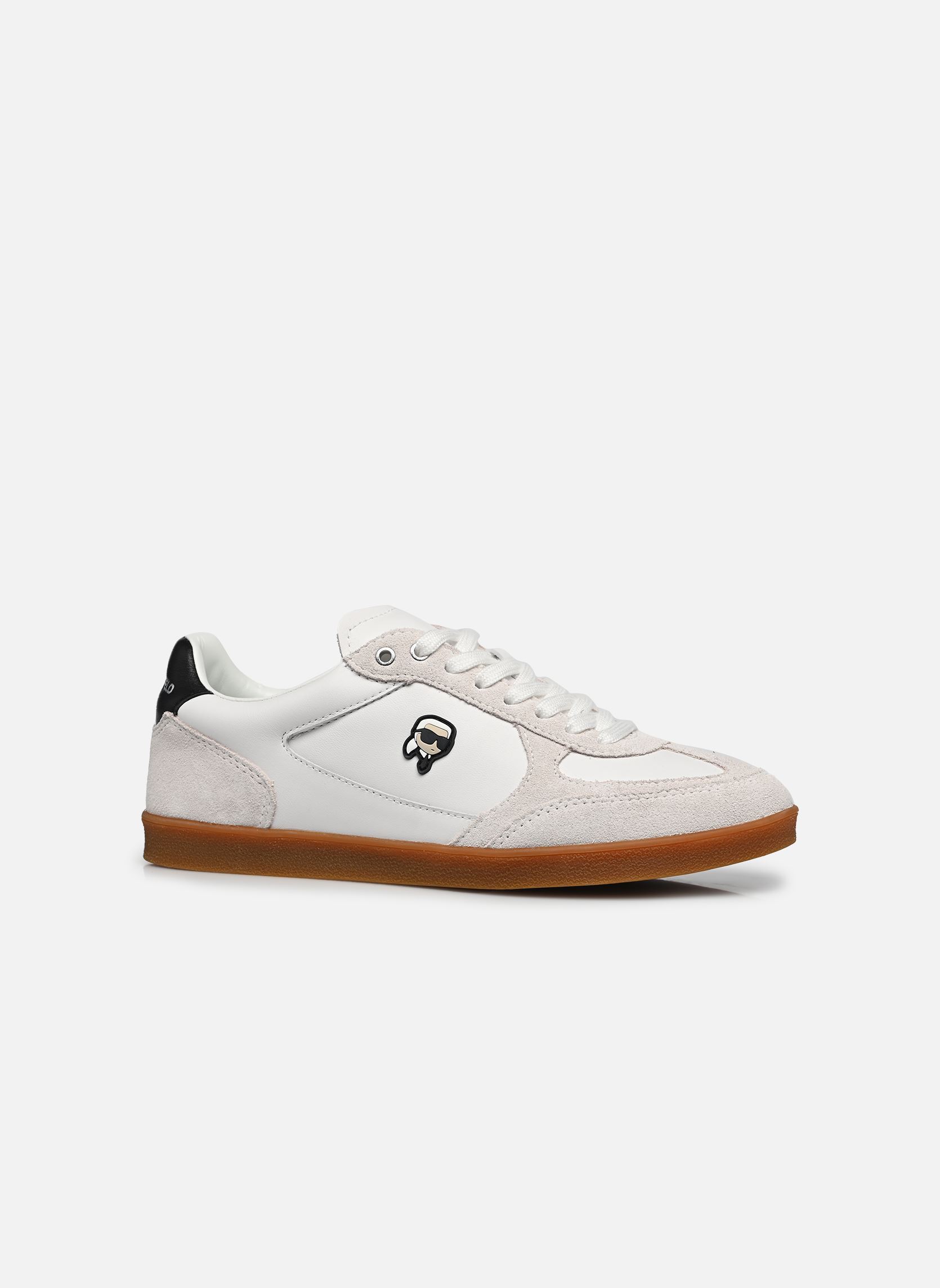 Baskets basses KANDIDATE NFT Lo Lace femme beige Karl Lagerfeld Baskets basses KANDIDATE NFT Lo Lace femme beige White Lthr & Suede