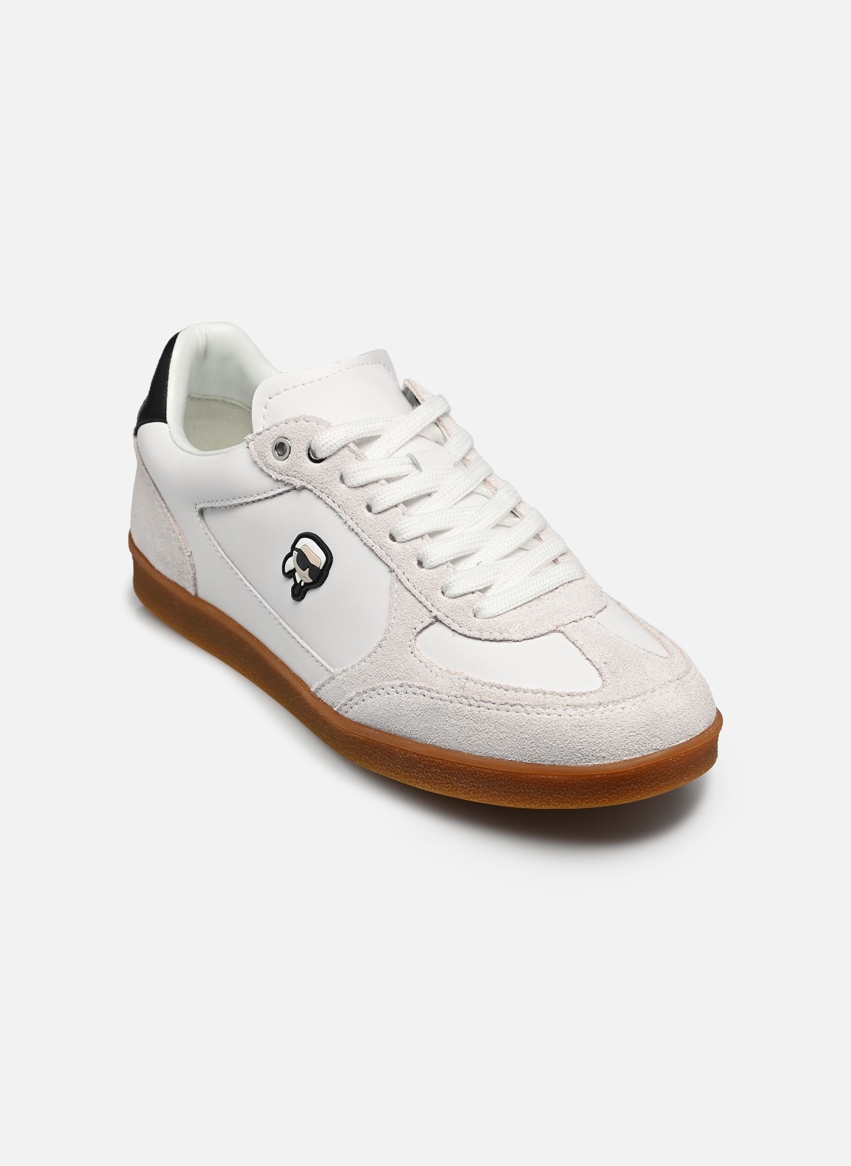 Baskets basses KANDIDATE NFT Lo Lace femme beige Karl Lagerfeld Baskets basses KANDIDATE NFT Lo Lace femme beige White Lthr & Suede