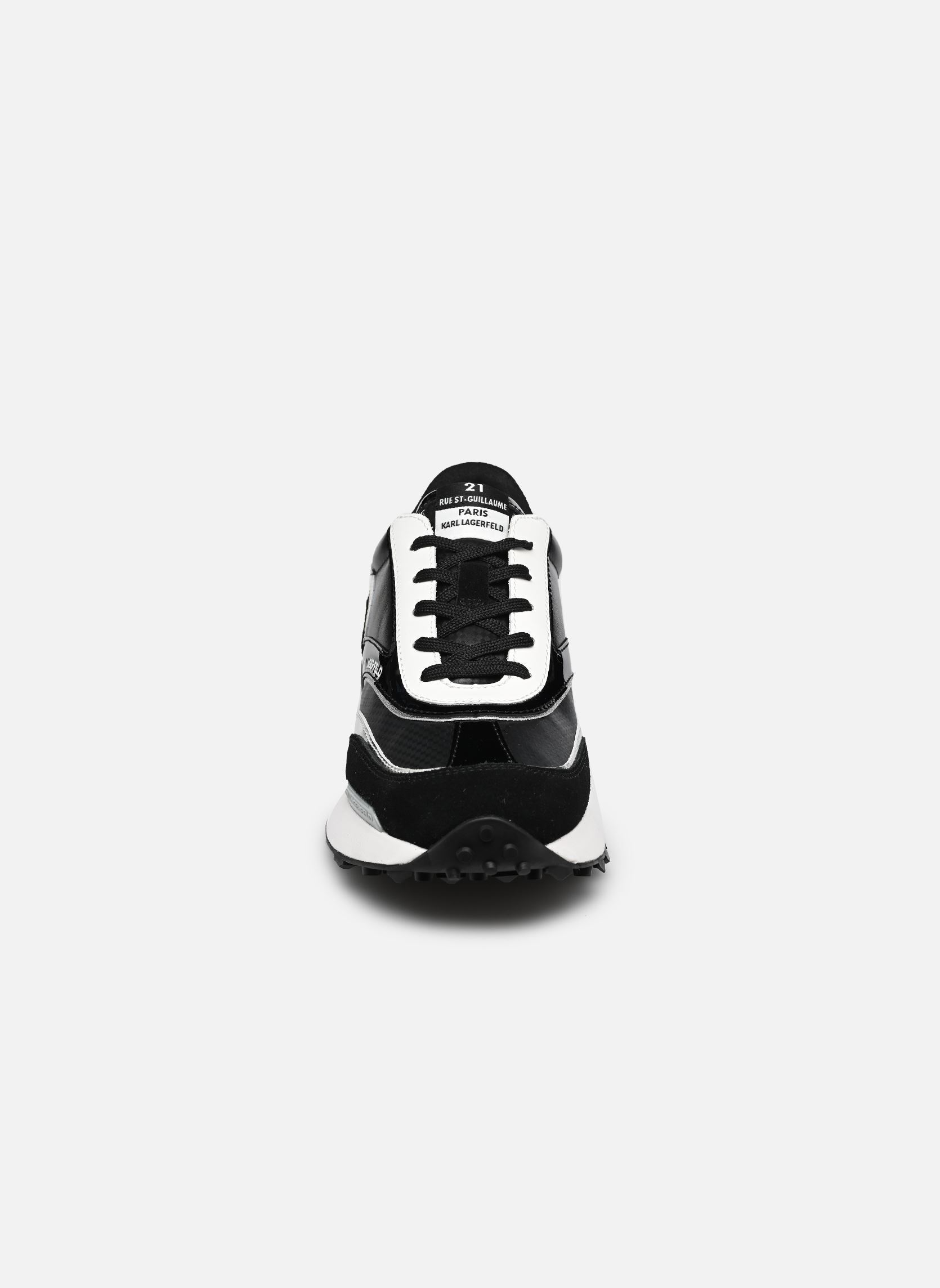 Baskets compensées ZONE Karl NFT Lo Lace femme noir Karl Lagerfeld Baskets compensées ZONE Karl NFT Lo Lace femme noir Black Lthr & Suede