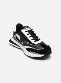 Baskets compensées ZONE Karl NFT Lo Lace femme noir