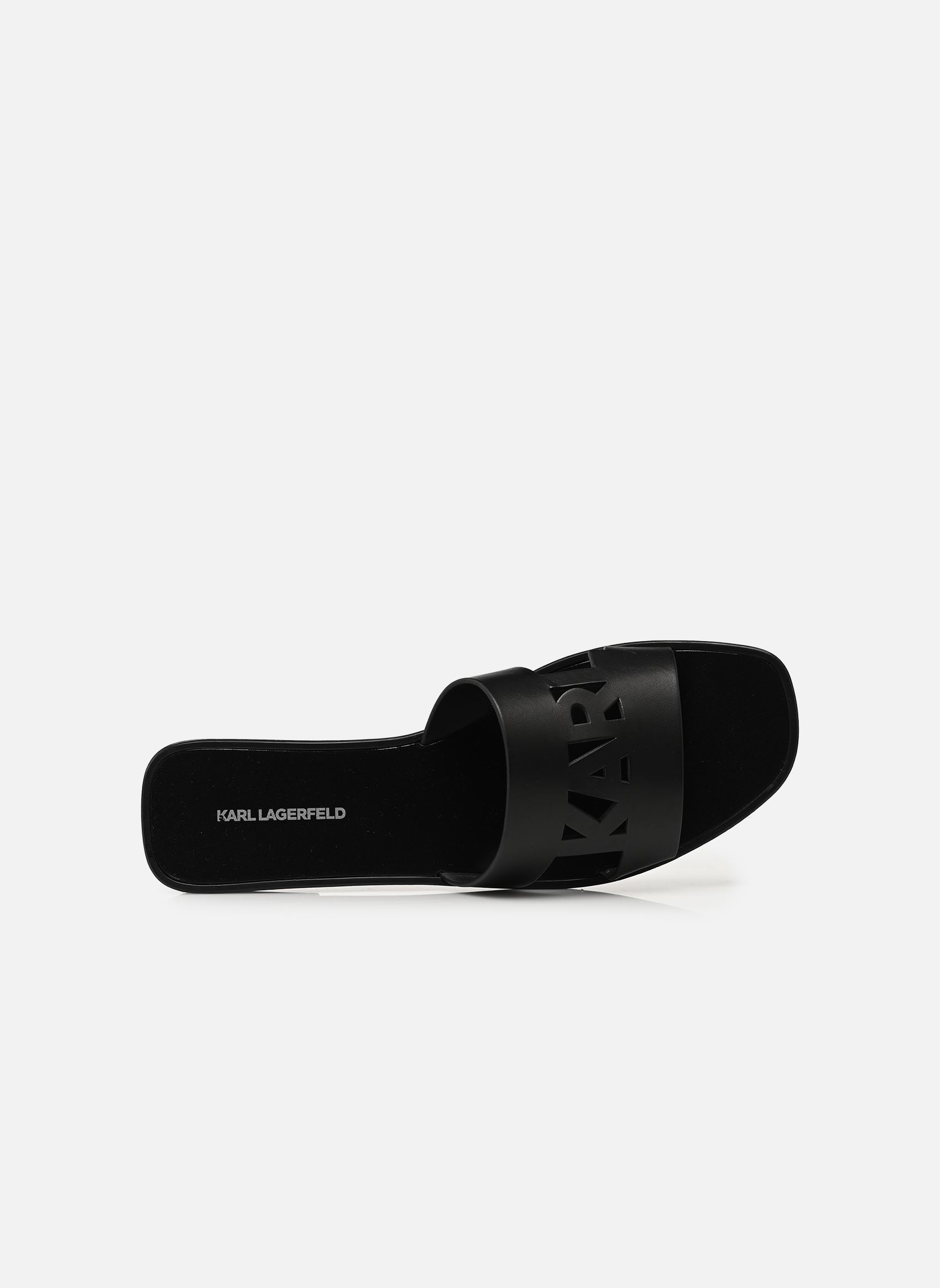 Pantoletten SKOOT III Karl Cut-Out damen schwarz Karl Lagerfeld Pantoletten SKOOT III Karl Cut-Out damen schwarz Black Lthr / Mono