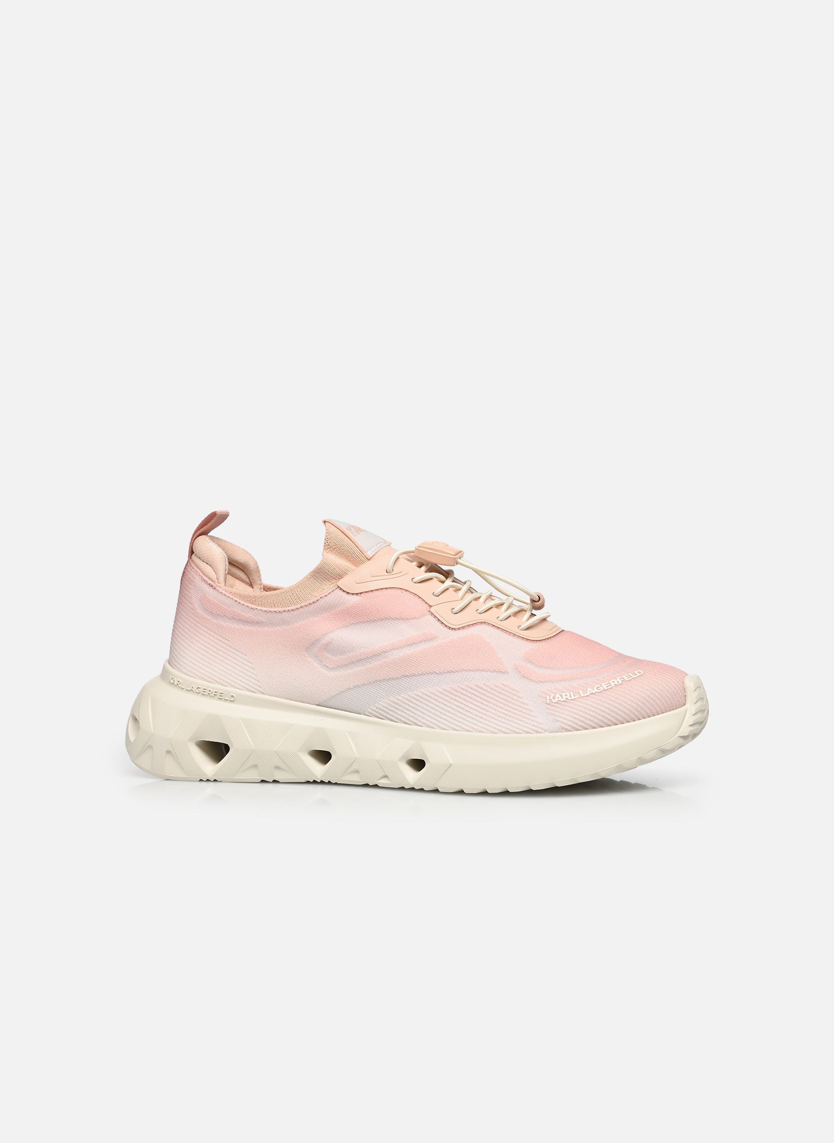 Lage sneakers K/KITE RUN Gradient Lo Sock dames roze Karl Lagerfeld Lage sneakers K/KITE RUN Gradient Lo Sock dames roze Pink Knit Textile w/Off Wht