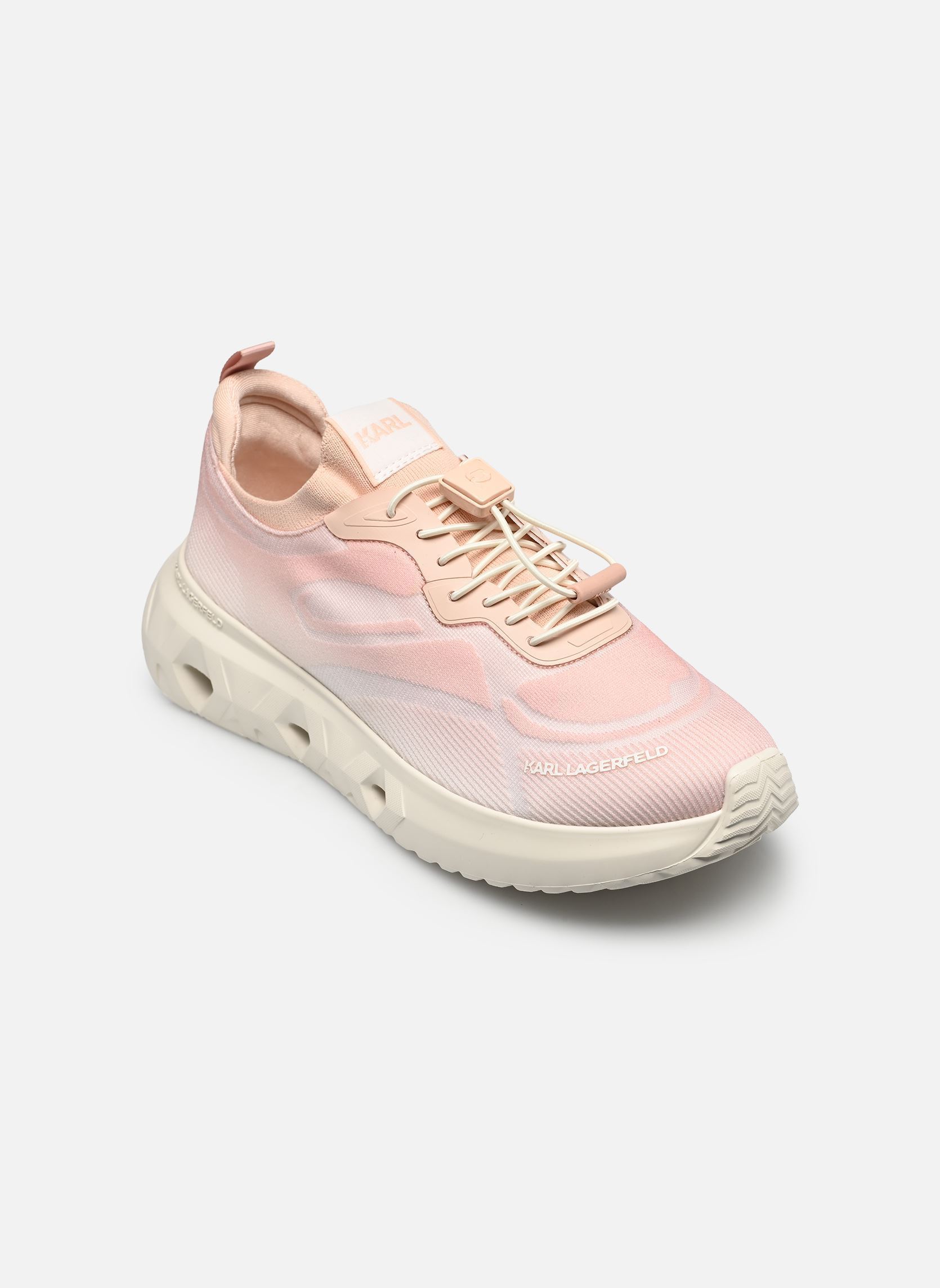 Lage sneakers K/KITE RUN Gradient Lo Sock dames roze Karl Lagerfeld Lage sneakers K/KITE RUN Gradient Lo Sock dames roze Pink Knit Textile w/Off Wht