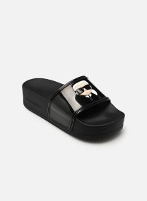 Strandsandalen KONDO MAXI II Karl NFT Shine damen schwarz