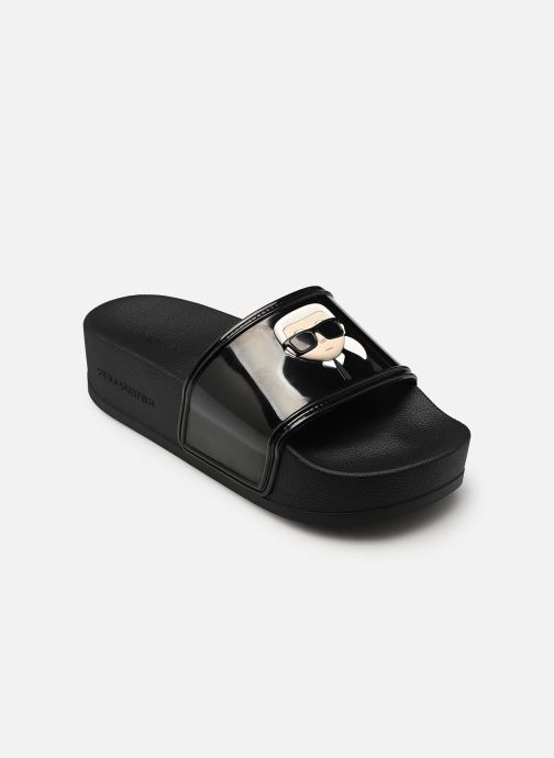 Karl Lagerfeld Strandsandalen KONDO MAXI II Karl NFT Shine damen schwarz