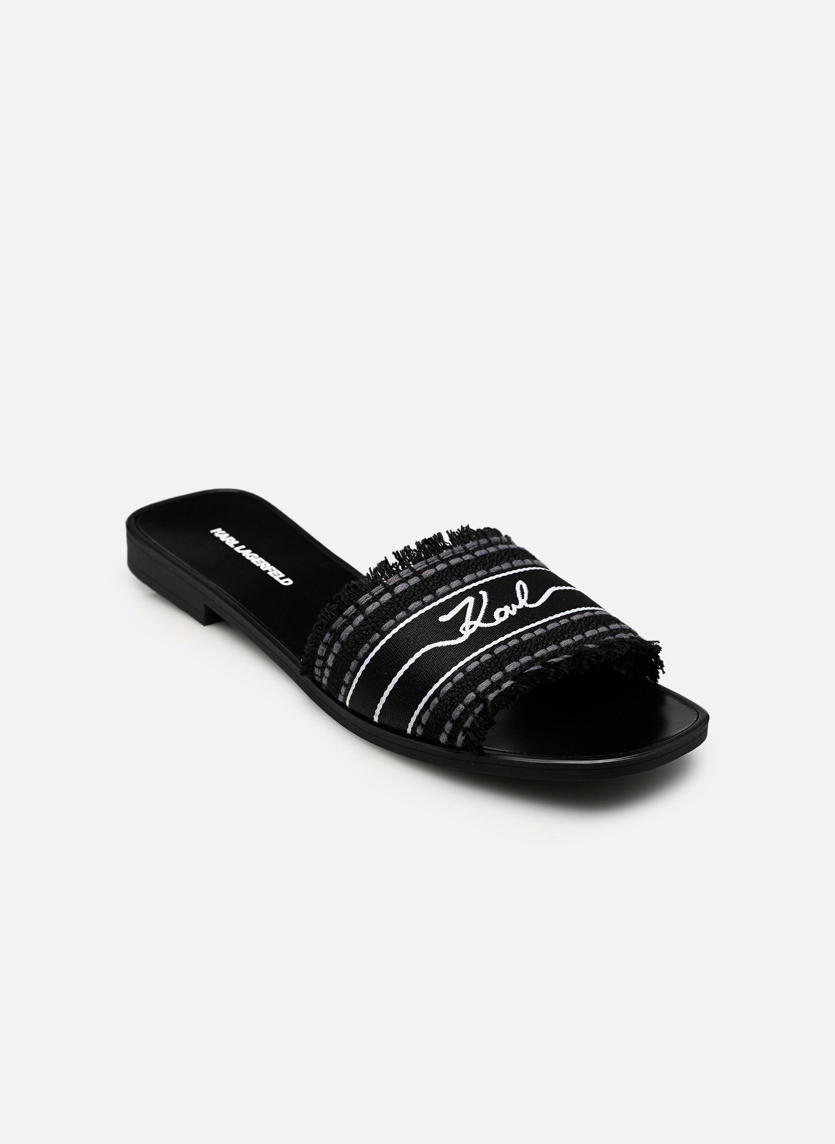 Sandalen SKOOT III Border Slide damen schwarz Karl Lagerfeld Sandalen SKOOT III Border Slide damen schwarz Black Chambrey