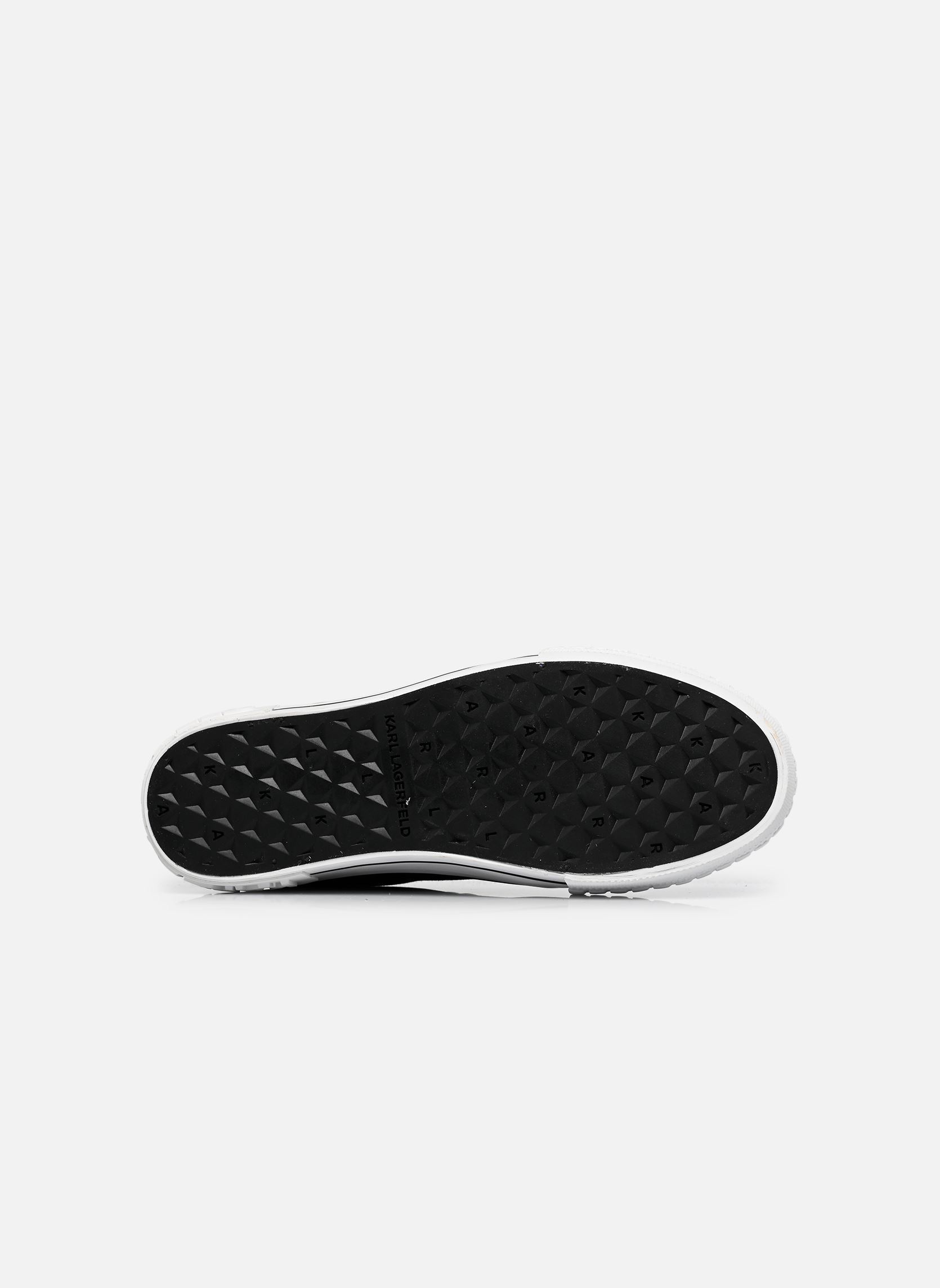 Knöchelhohe Sneaker KAMPUS MAX Twin Love Hi damen schwarz Karl Lagerfeld Knöchelhohe Sneaker KAMPUS MAX Twin Love Hi damen schwarz Black Canvas