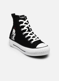 Knöchelhohe Sneaker KAMPUS MAX Twin Love Hi damen schwarz Karl Lagerfeld Knöchelhohe Sneaker KAMPUS MAX Twin Love Hi damen schwarz Black Canvas