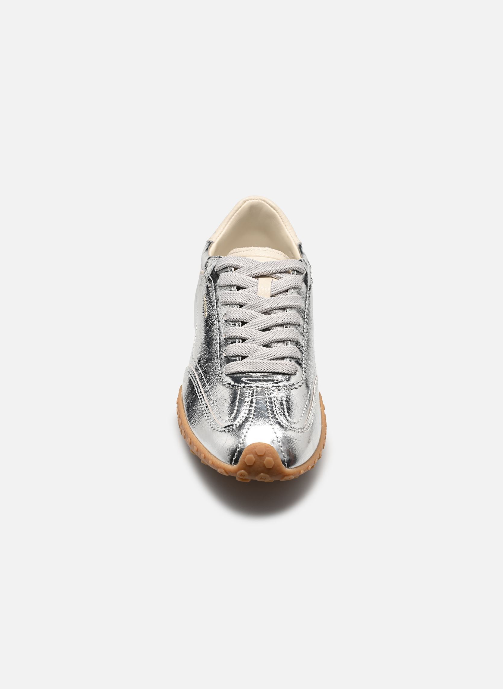 Lage sneakers BRIDGE Full Leather dames zilver Hoff Lage sneakers BRIDGE Full Leather dames zilver SILVER