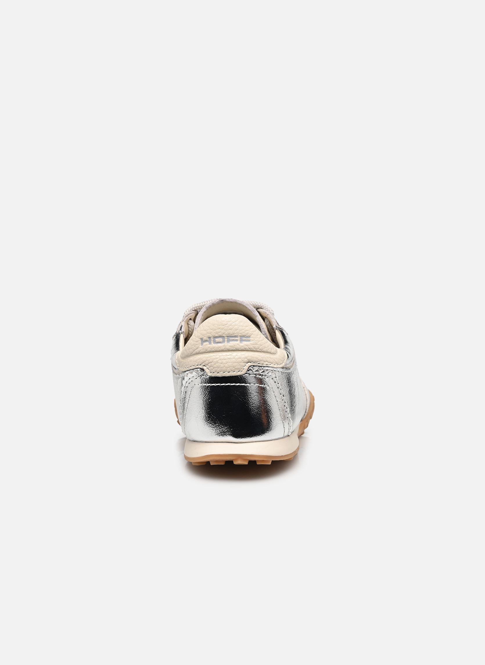 Lage sneakers BRIDGE Full Leather dames zilver Hoff Lage sneakers BRIDGE Full Leather dames zilver SILVER