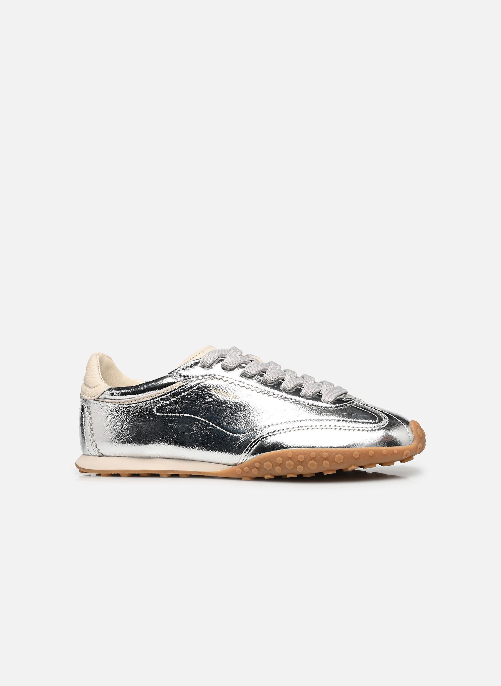 Lage sneakers BRIDGE Full Leather dames zilver Hoff Lage sneakers BRIDGE Full Leather dames zilver SILVER