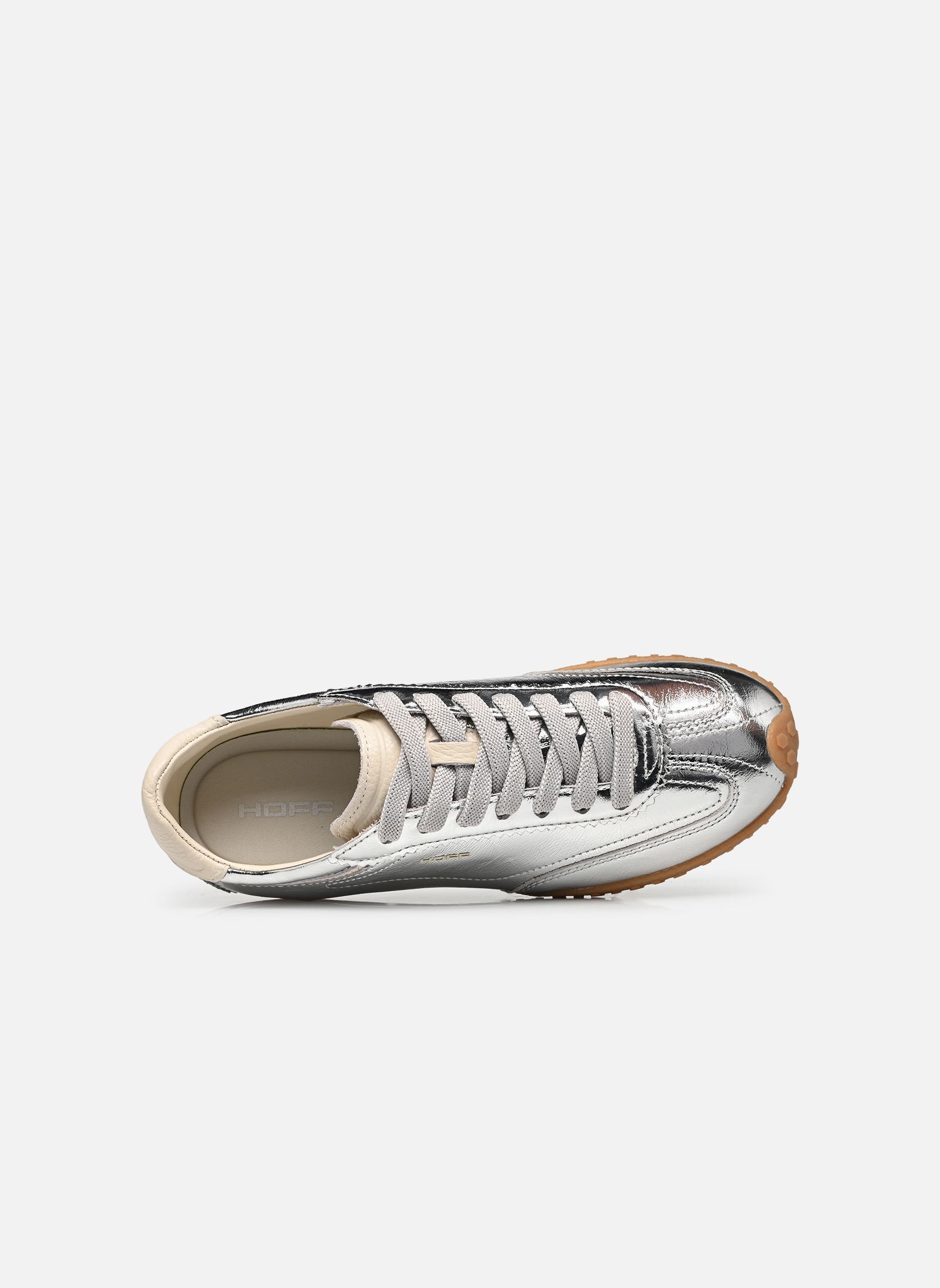 Lage sneakers BRIDGE Full Leather dames zilver Hoff Lage sneakers BRIDGE Full Leather dames zilver SILVER