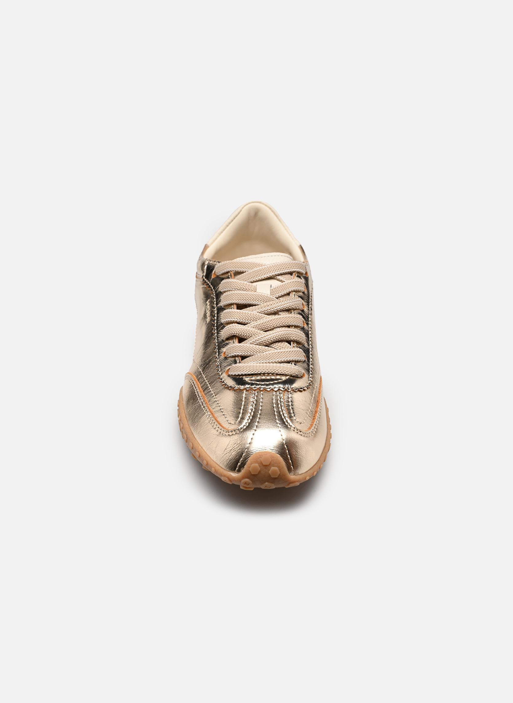 Lage sneakers BRIDGE Full Leather dames goud en brons Hoff Lage sneakers BRIDGE Full Leather dames goud en brons GOLD