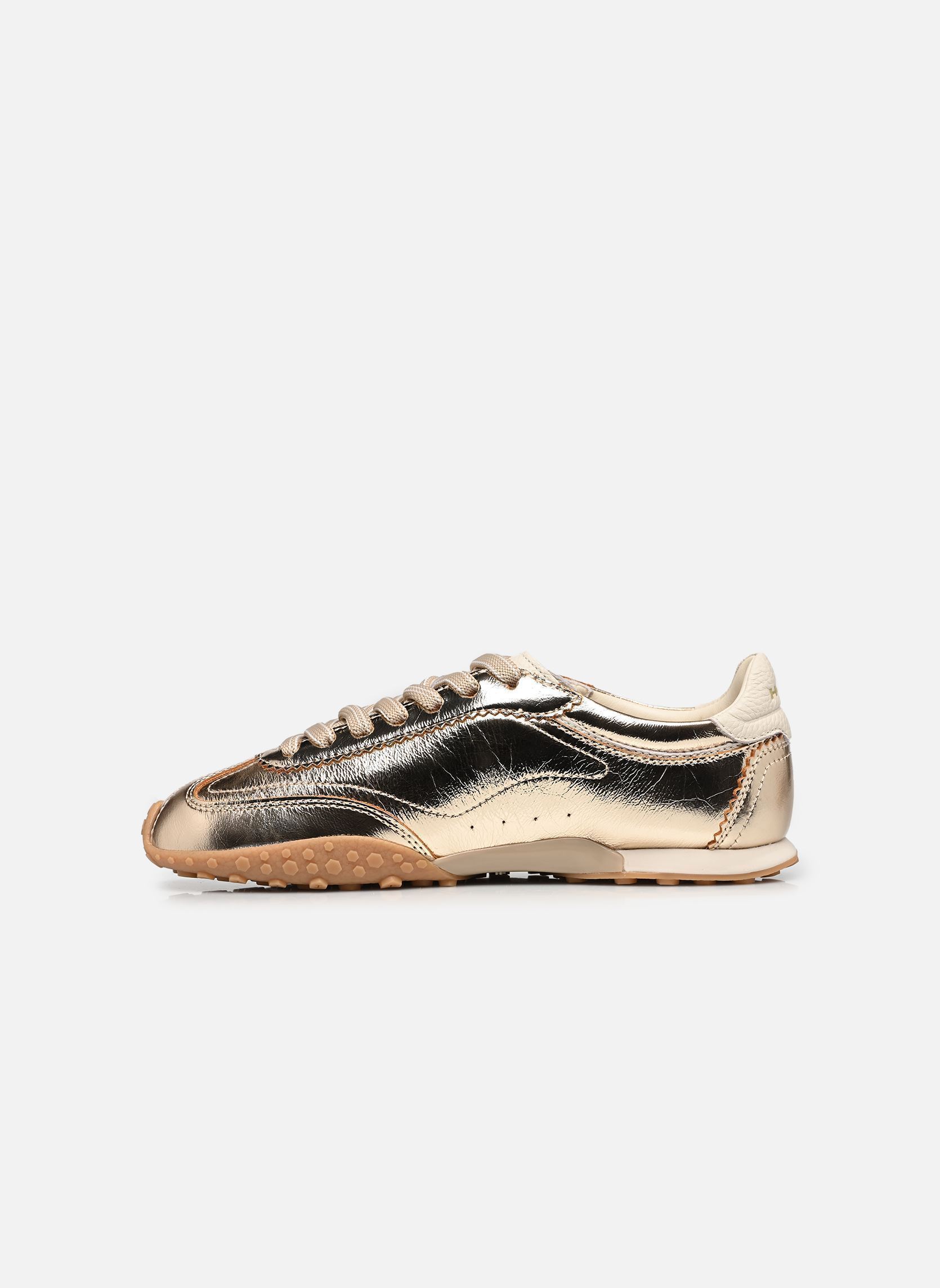 Lage sneakers BRIDGE Full Leather dames goud en brons Hoff Lage sneakers BRIDGE Full Leather dames goud en brons GOLD