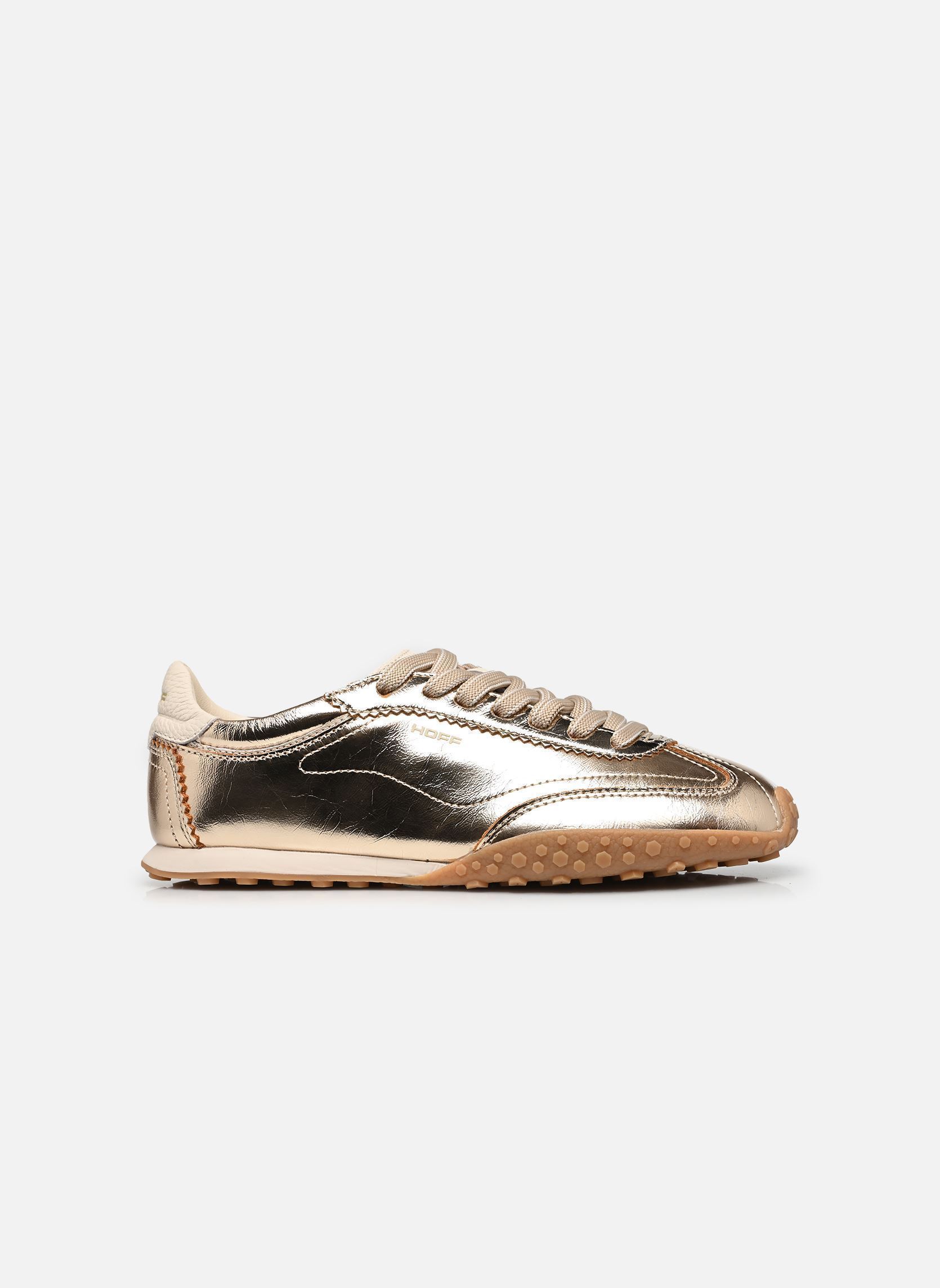 Lage sneakers BRIDGE Full Leather dames goud en brons Hoff Lage sneakers BRIDGE Full Leather dames goud en brons GOLD