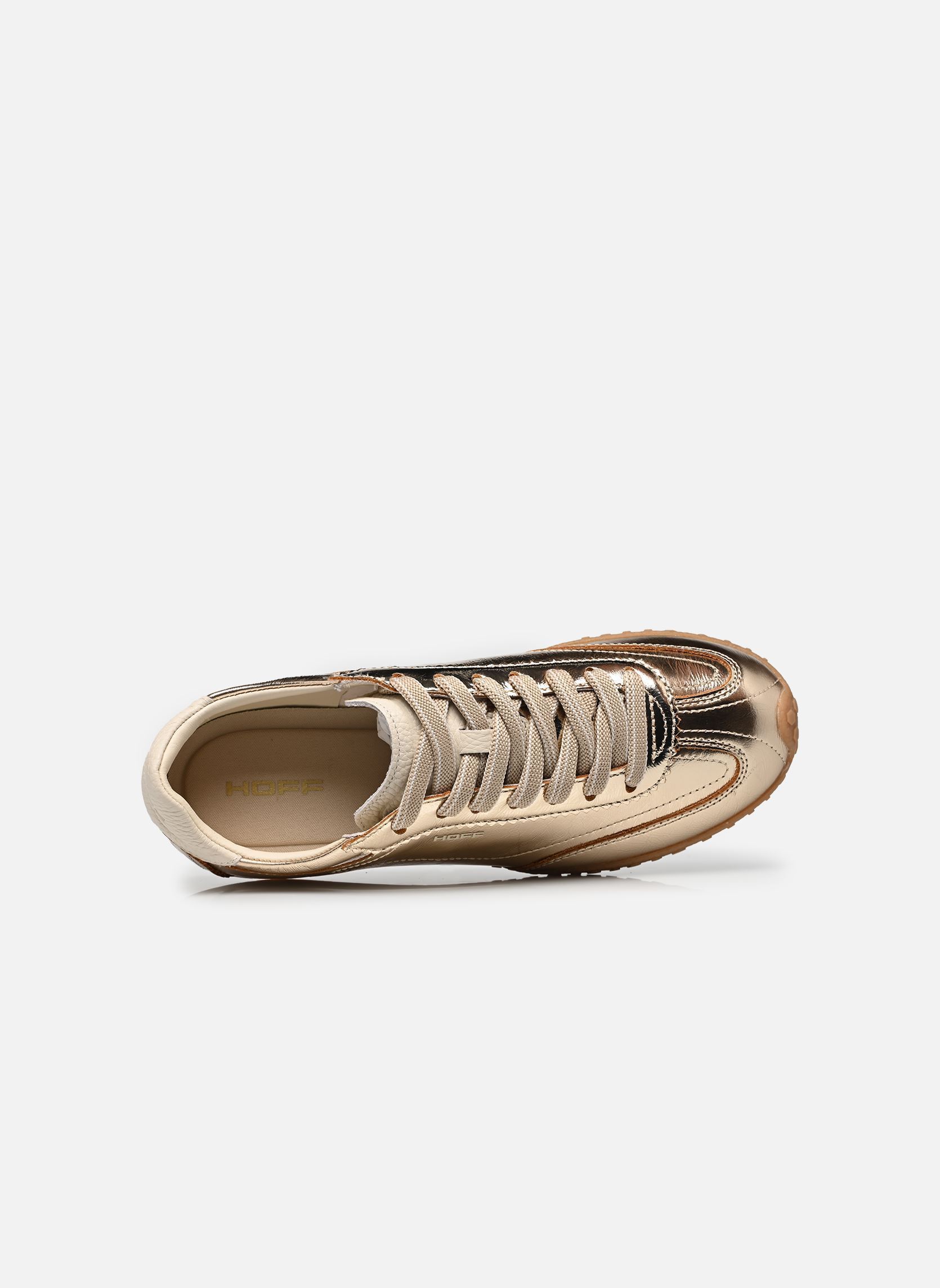 Lage sneakers BRIDGE Full Leather dames goud en brons Hoff Lage sneakers BRIDGE Full Leather dames goud en brons GOLD