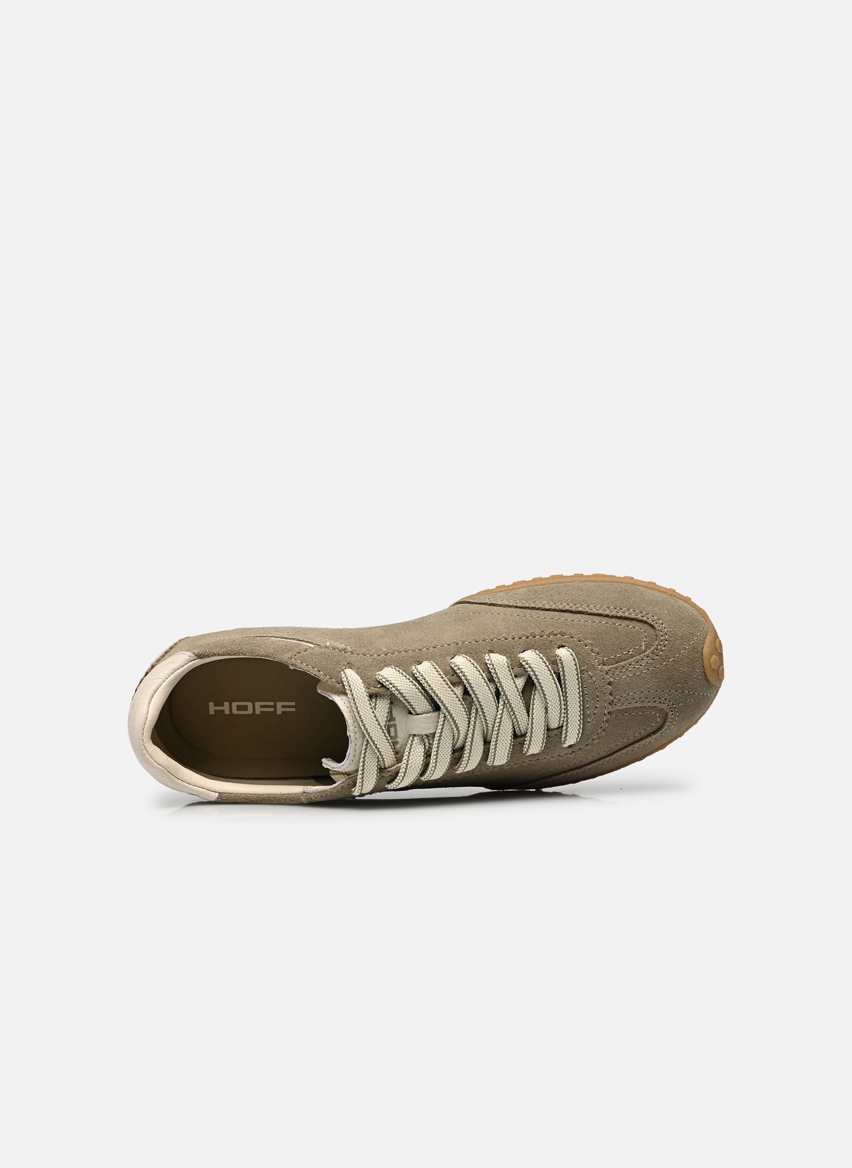 Lage sneakers BRIDGE Full Leather dames groen Hoff Lage sneakers BRIDGE Full Leather dames groen KHAKI