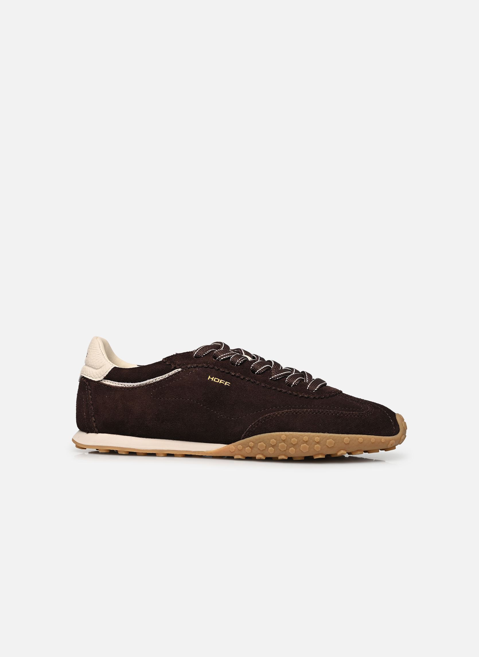 Baskets basses BRIDGE Full Leather femme marron Hoff Baskets basses BRIDGE Full Leather femme marron CHOCOLATE