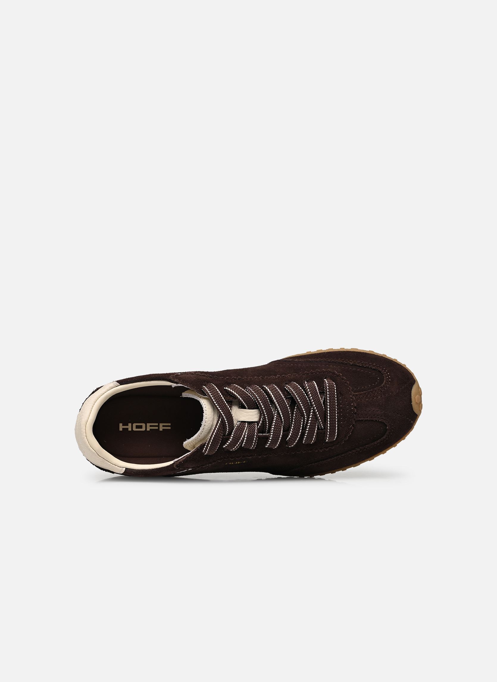 Baskets basses BRIDGE Full Leather femme marron Hoff Baskets basses BRIDGE Full Leather femme marron CHOCOLATE