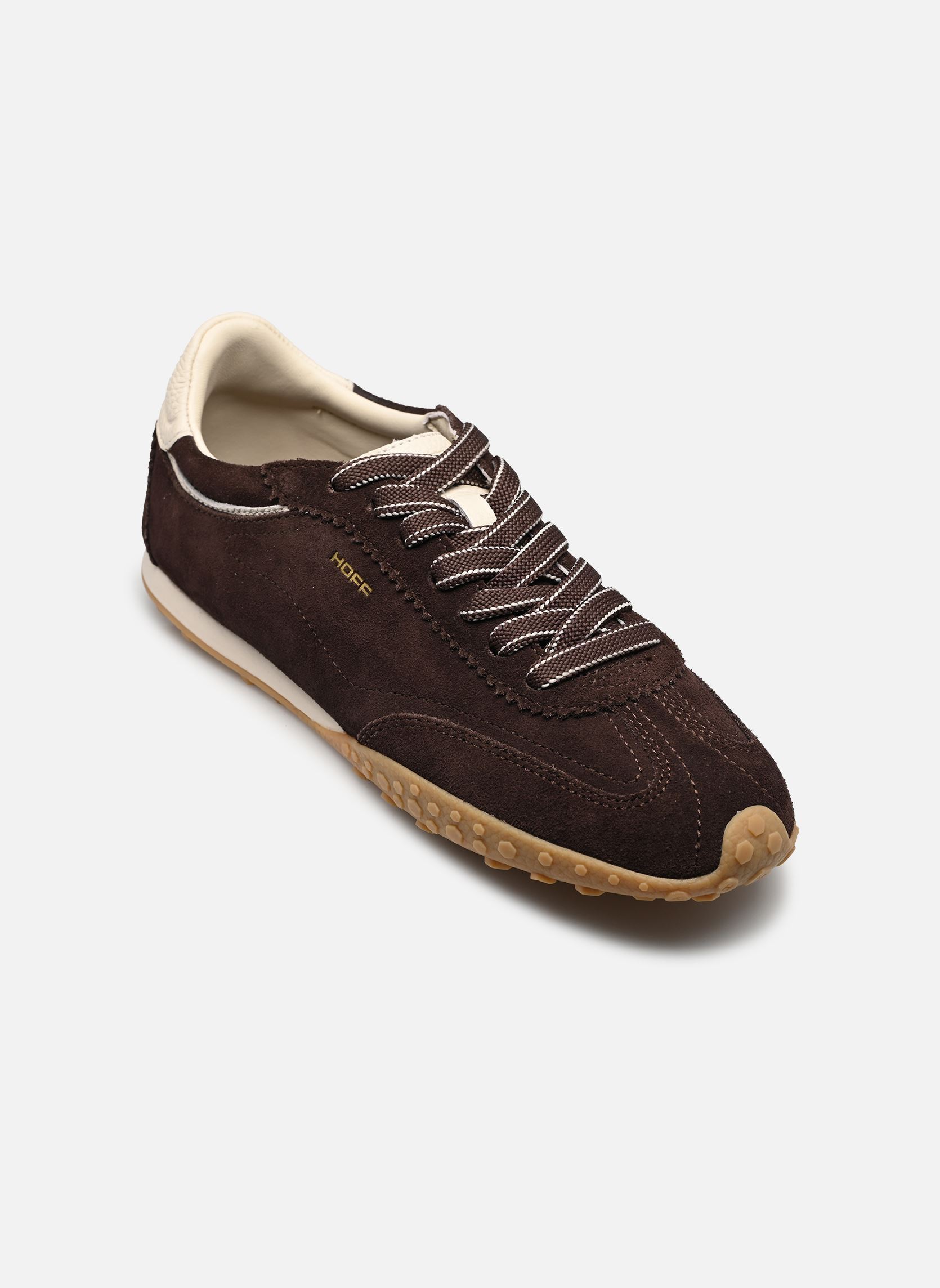 Baskets basses BRIDGE Full Leather femme marron Hoff Baskets basses BRIDGE Full Leather femme marron CHOCOLATE