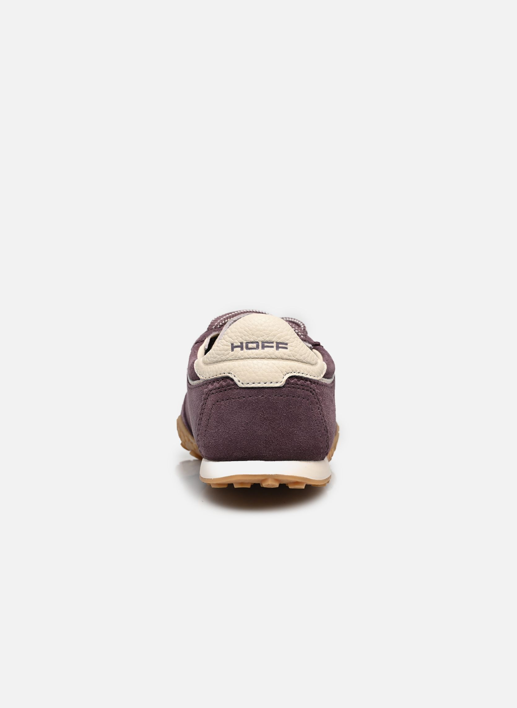 Lage sneakers BRIDGE Full Leather dames paars Hoff Lage sneakers BRIDGE Full Leather dames paars AUBERGINE