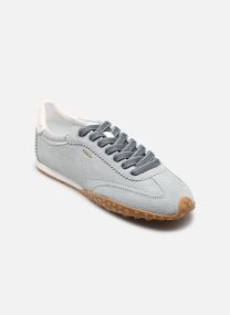 Baskets BRIDGE Full Leather femme bleu