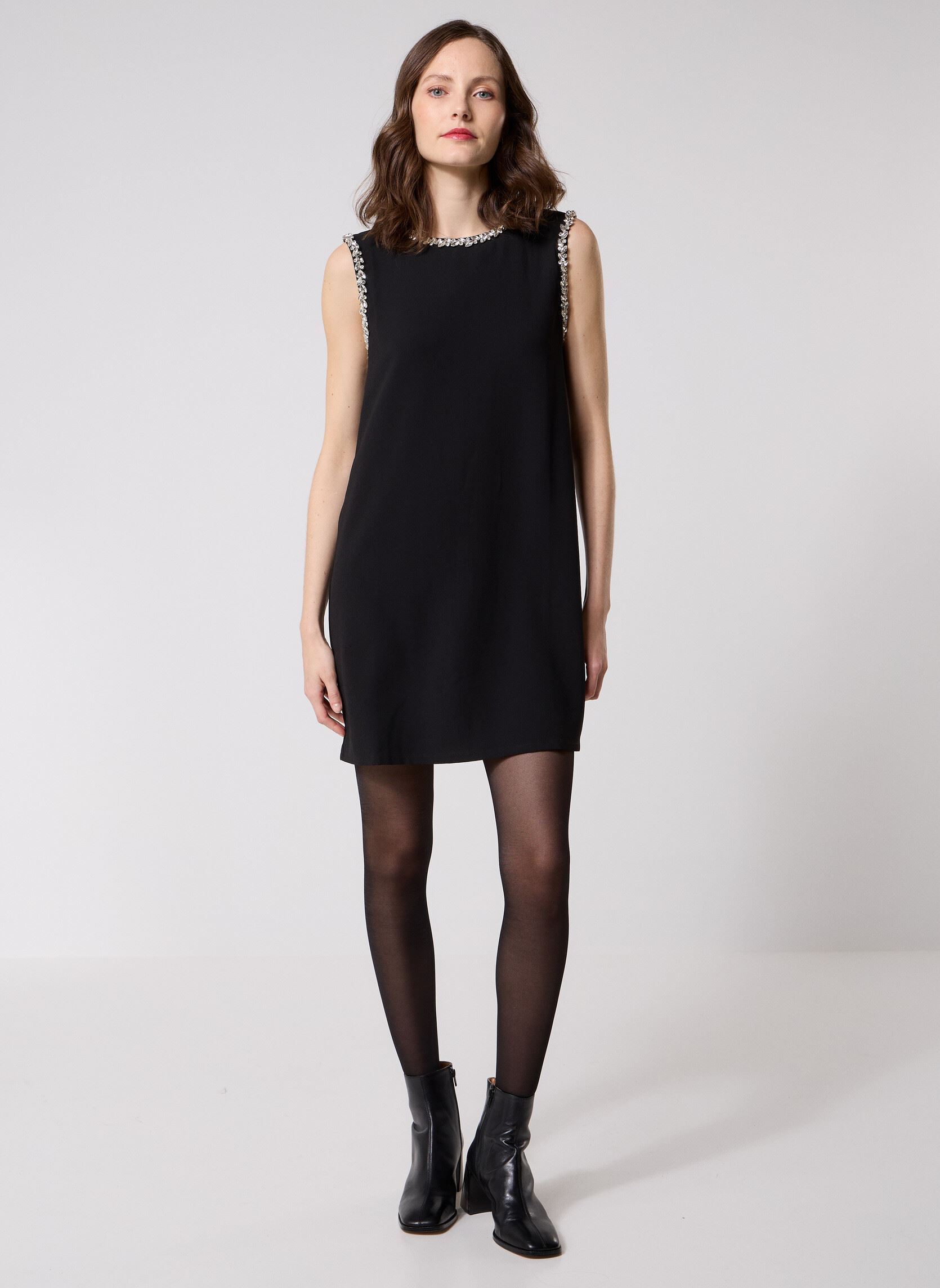 Robes Rissel femme noir La Petite Etoile Robes Rissel femme noir Noir