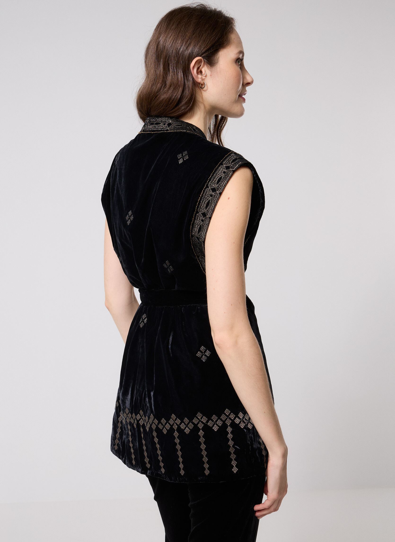 Westen Vitty damen schwarz La Petite Etoile Westen Vitty damen schwarz Noir