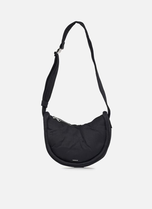 SANDQVIST Schoudertassen Curve Crossbody Round S zwart