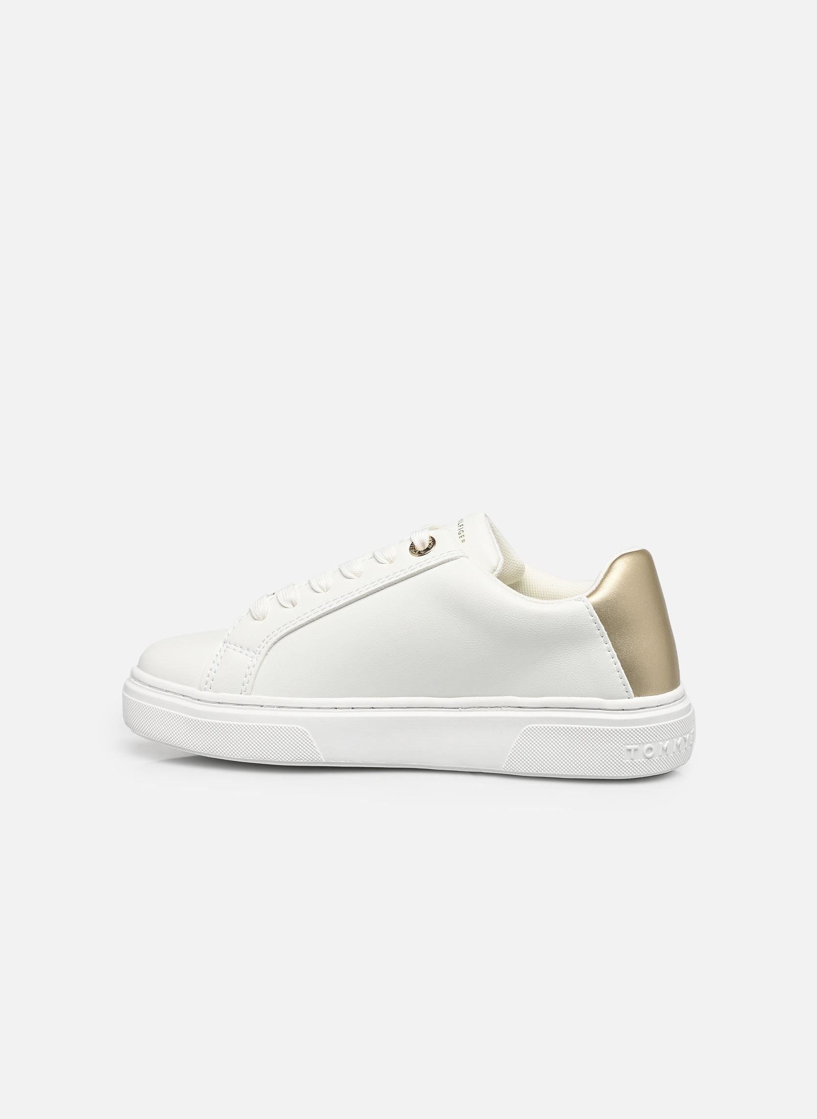 Niedrige Sneaker Crystal mädchen weiß Tommy Hilfiger Niedrige Sneaker Crystal mädchen weiß WHITE/PLATINUM