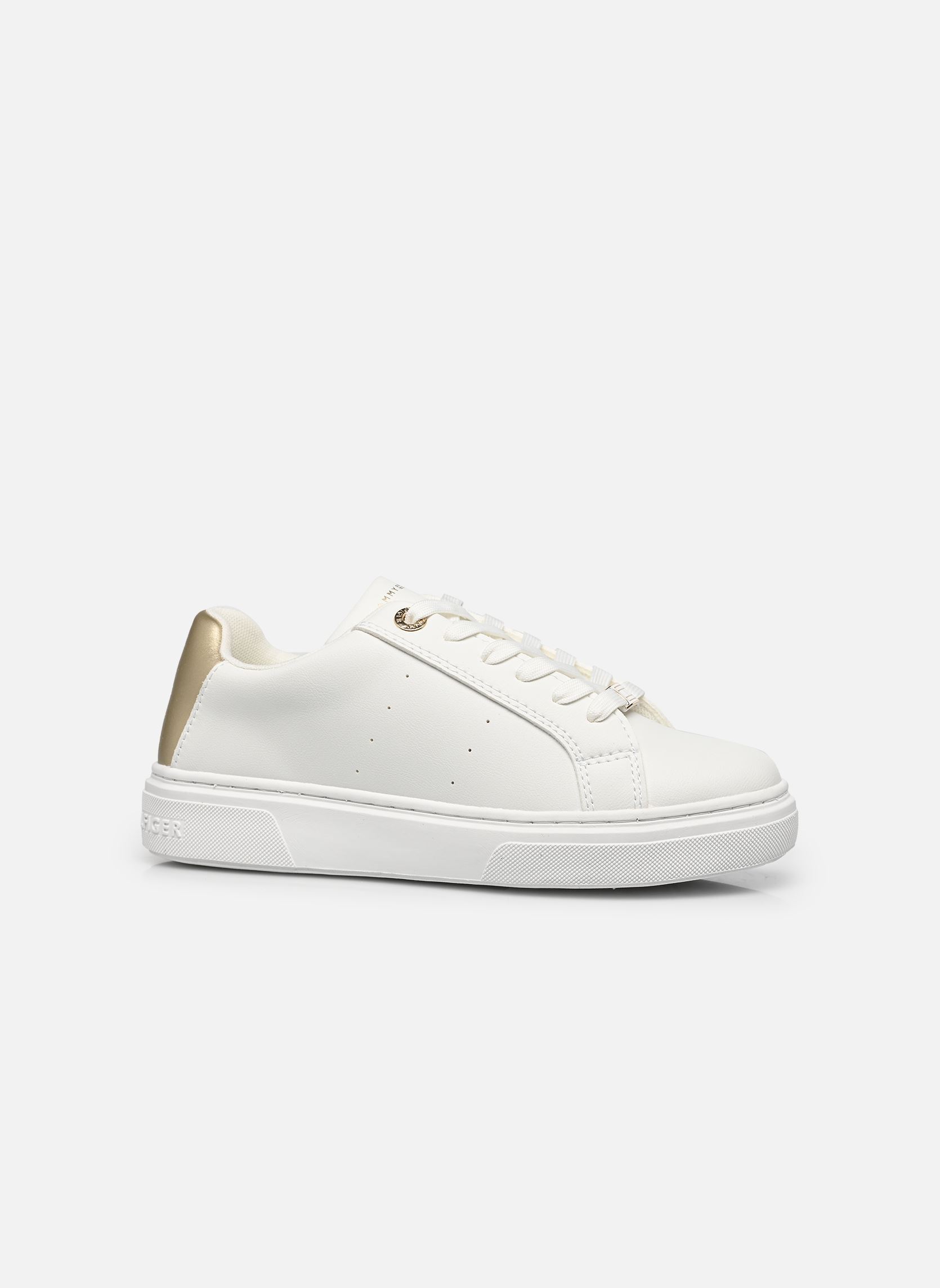 Niedrige Sneaker Crystal mädchen weiß Tommy Hilfiger Niedrige Sneaker Crystal mädchen weiß WHITE/PLATINUM