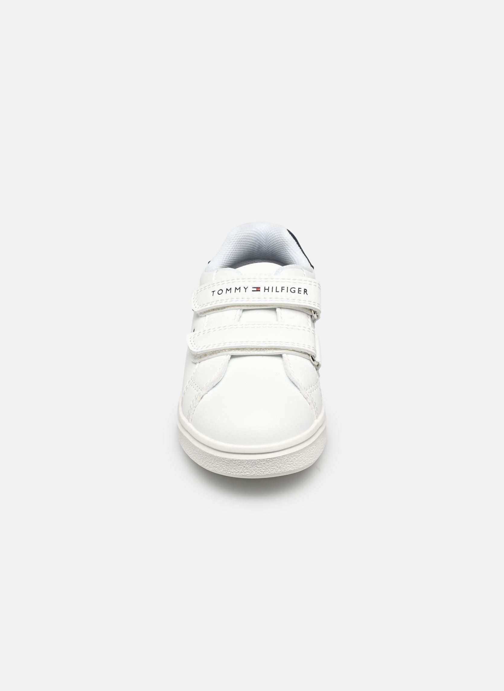 Niedrige Sneaker Hector weiß Tommy Hilfiger Niedrige Sneaker Hector weiß WHITE/BLUE