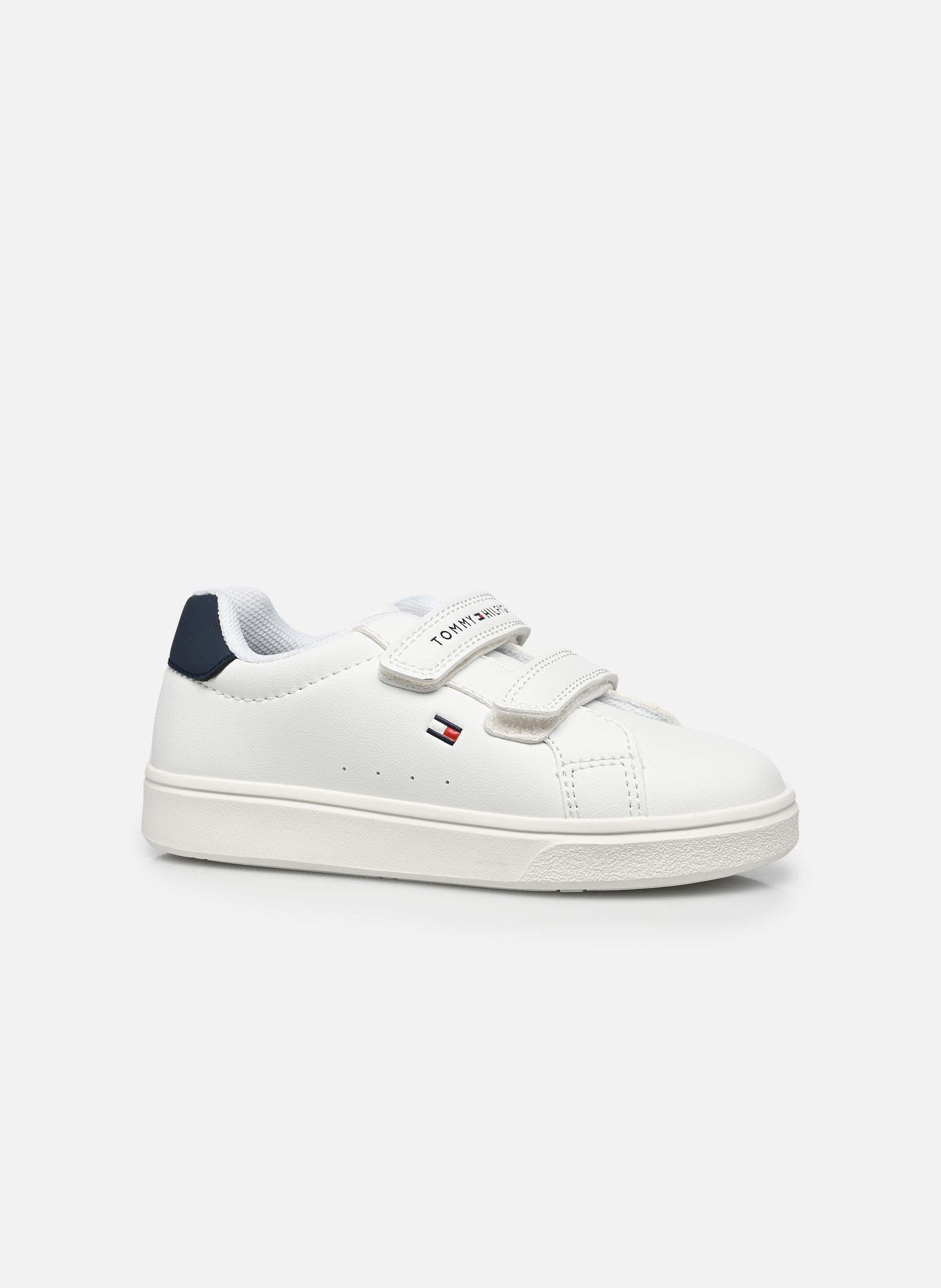 Niedrige Sneaker Hector weiß Tommy Hilfiger Niedrige Sneaker Hector weiß WHITE/BLUE