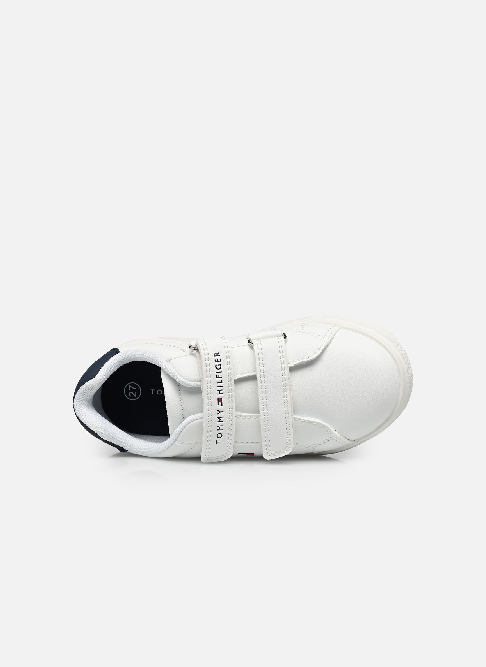Niedrige Sneaker Hector weiß Tommy Hilfiger Niedrige Sneaker Hector weiß WHITE/BLUE