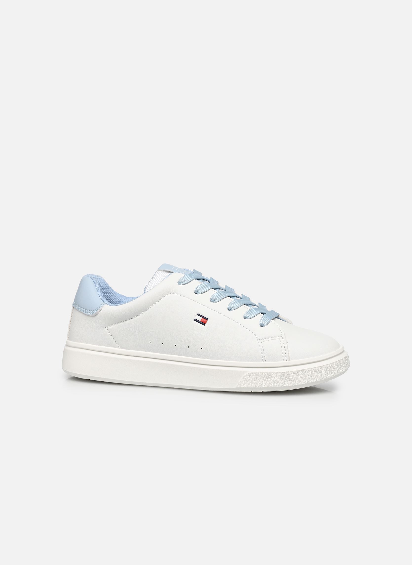 Baskets basses Cooper blanc Tommy Hilfiger Baskets basses Cooper blanc White/Light Blue