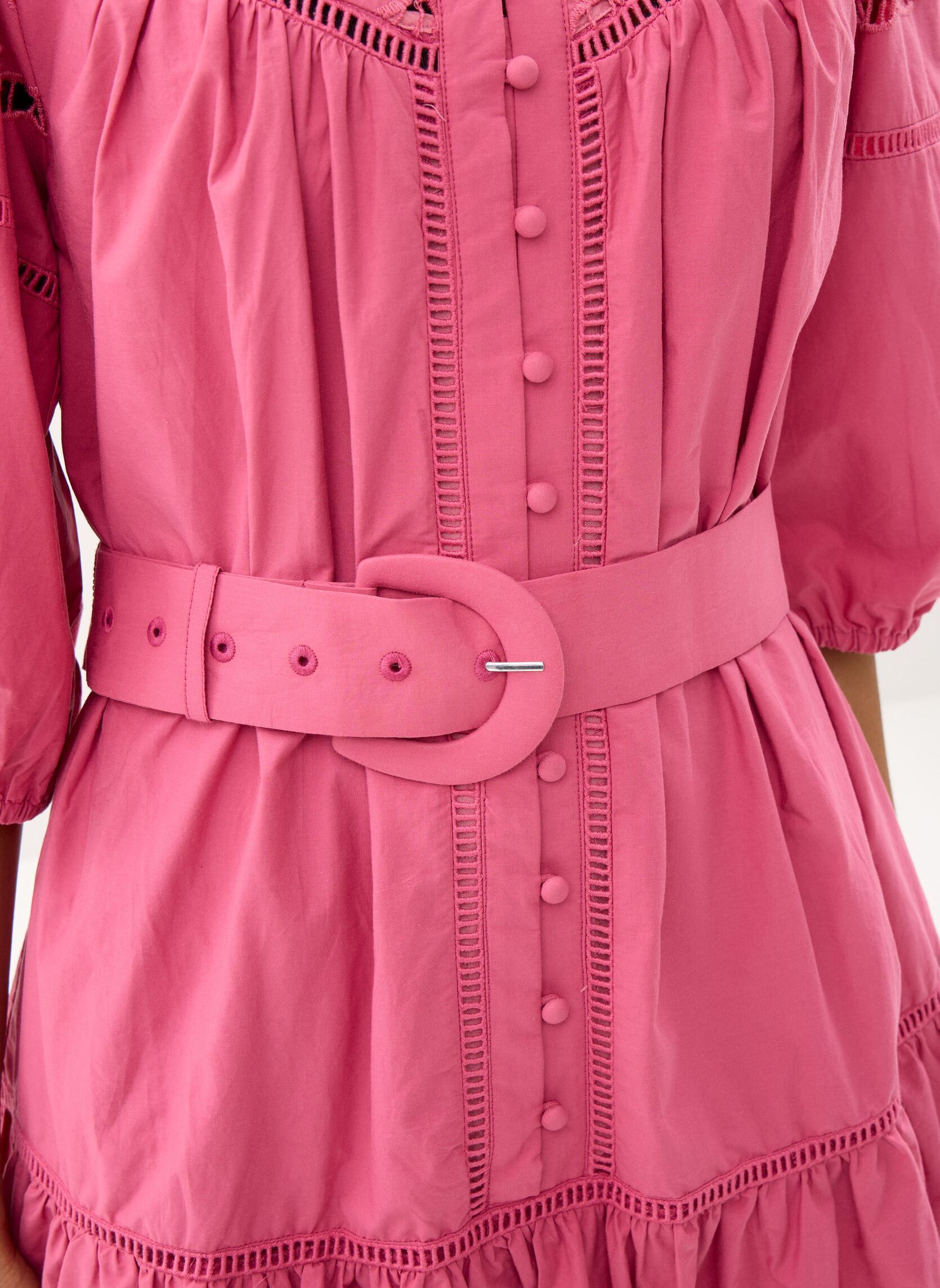 Jurken Caty dames roze Suncoo Jurken Caty dames roze Bois de rose