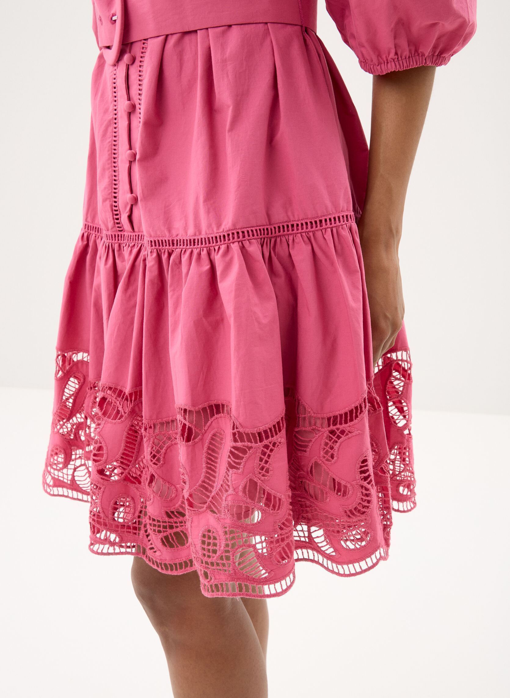 Jurken Caty dames roze Suncoo Jurken Caty dames roze Bois de rose
