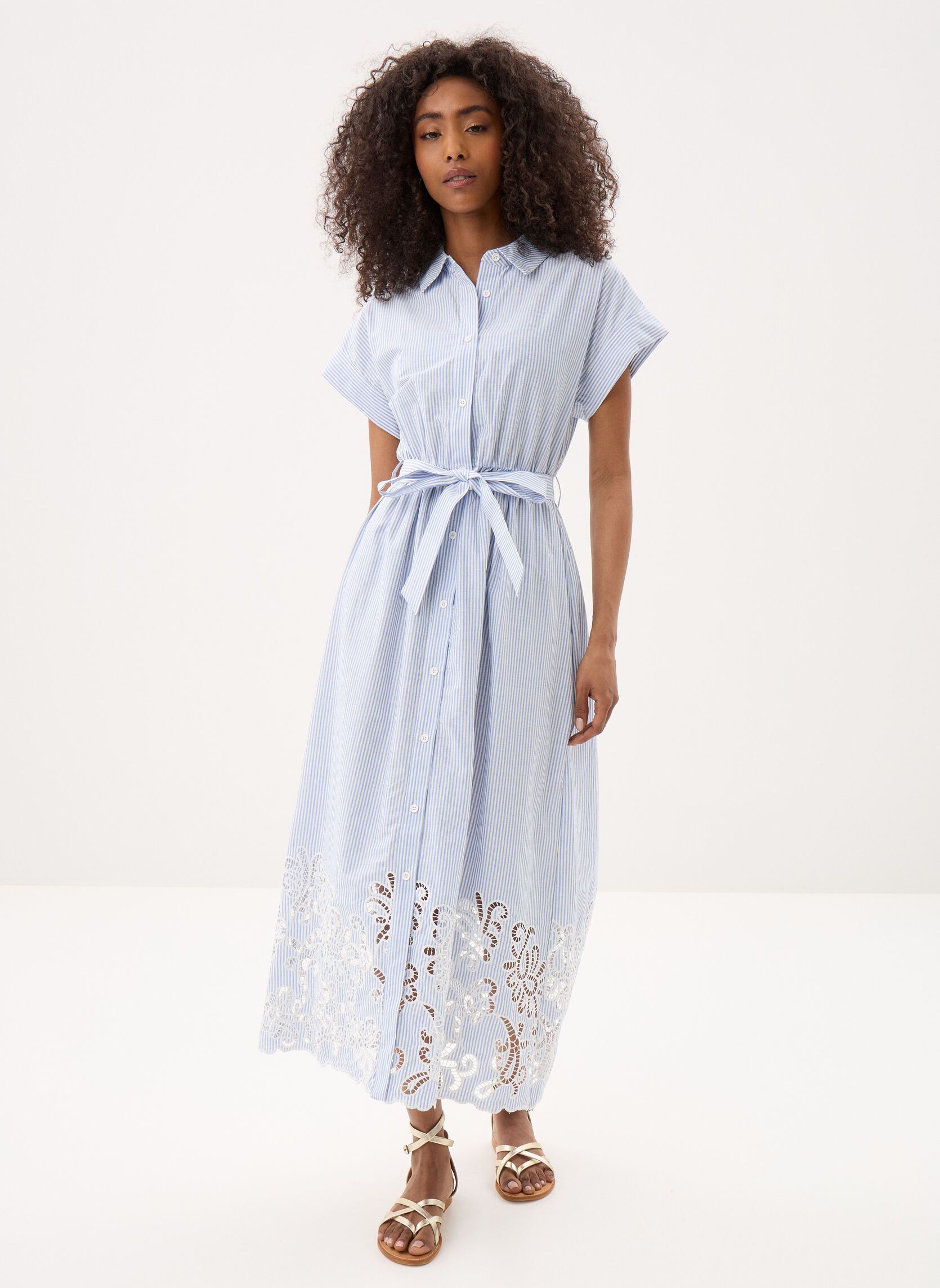 Robes longues Clark femme bleu Suncoo Robes longues Clark femme bleu Bleu